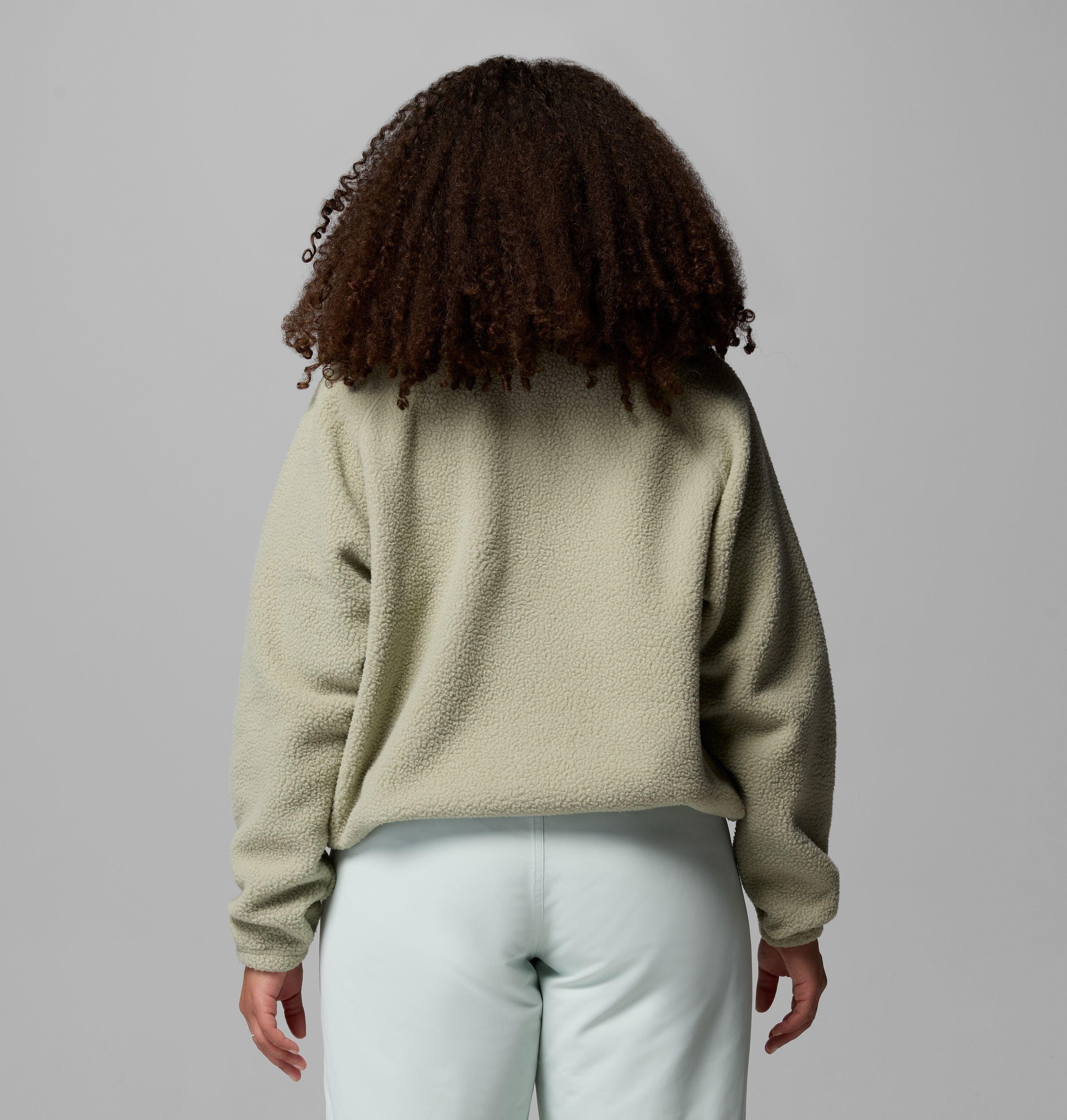 Women's Jasper Ridge Pebbled Fleece Half Snap - Plus Size | 348 | 1X 3