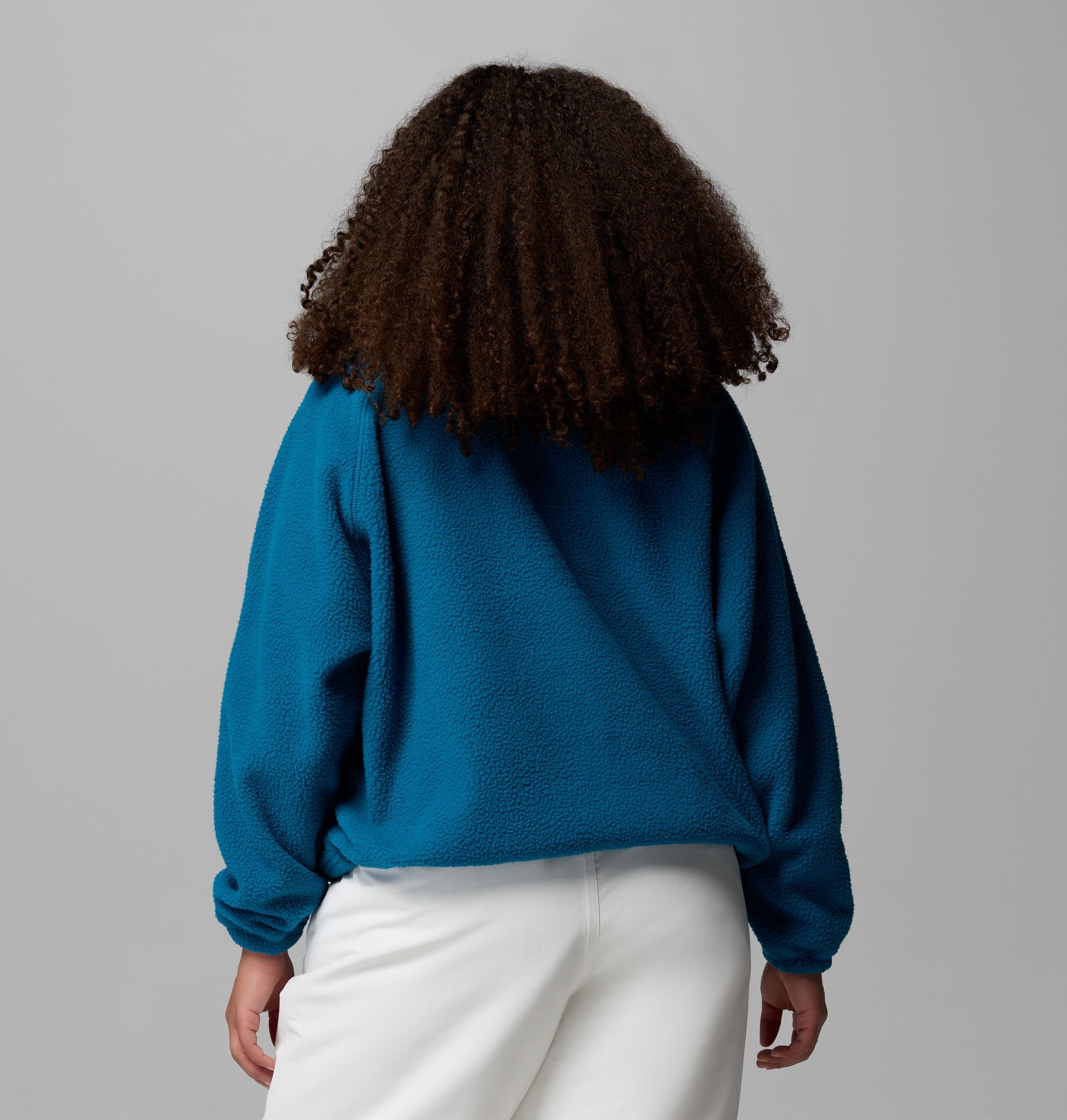 Women's Jasper Ridge Pebbled Fleece Half Snap - Plus Size | 442 | 1X 3