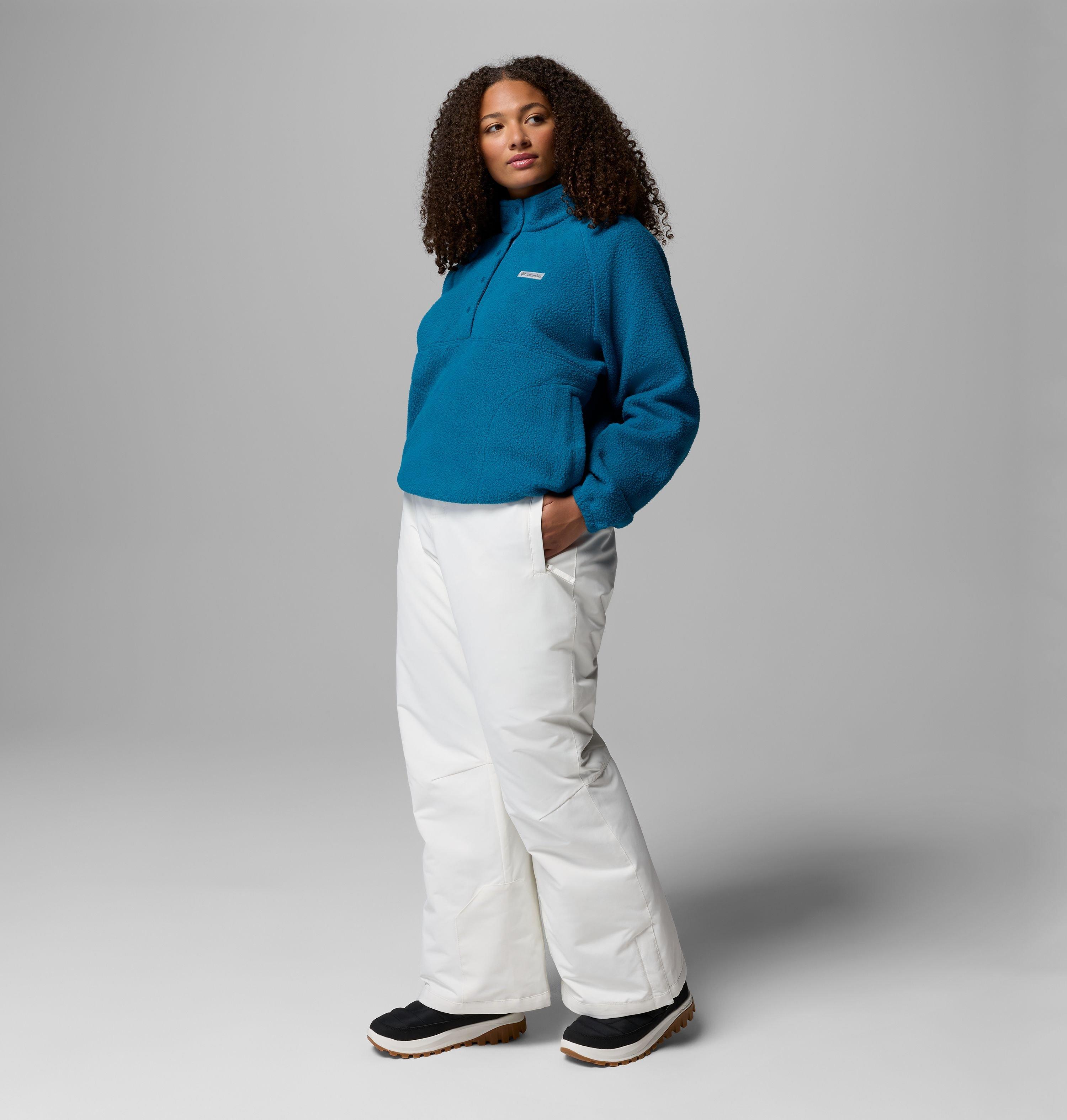 Women's Jasper Ridge Pebbled Fleece Half Snap - Plus Size | 442 | 1X 2