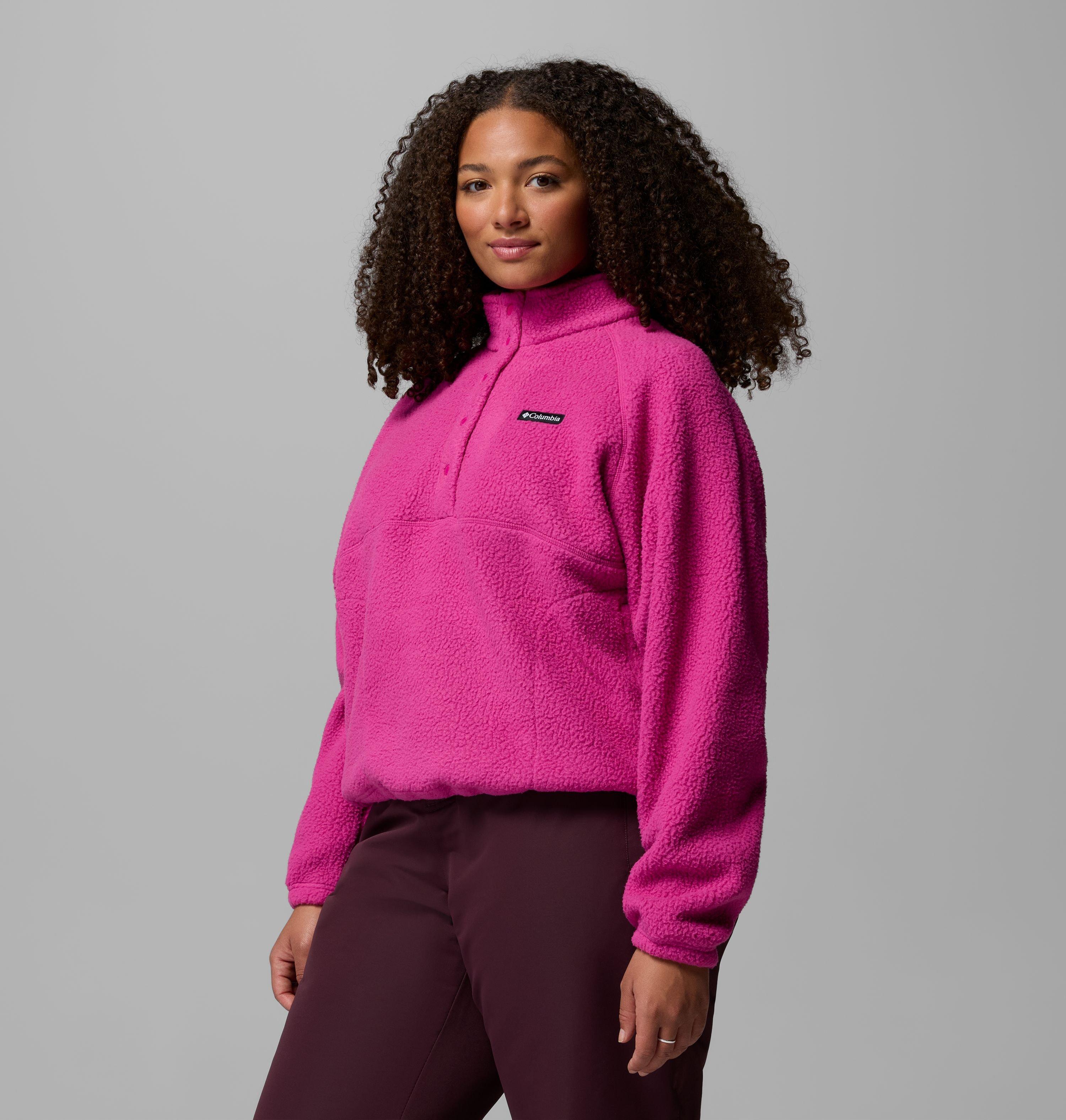 Women's Jasper Ridge™ Pebbled Fleece Half Snap - Plus Size | 538 | 1X 4