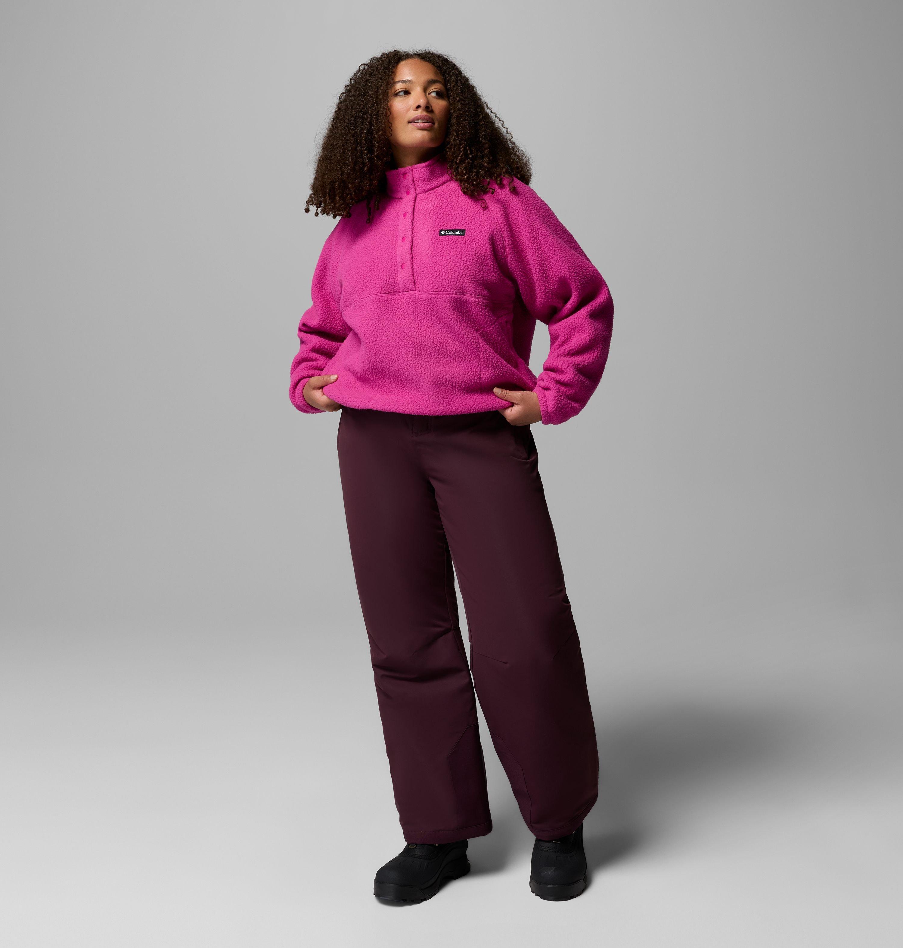 Women's Jasper Ridge™ Pebbled Fleece Half Snap - Plus Size | 538 | 1X 2