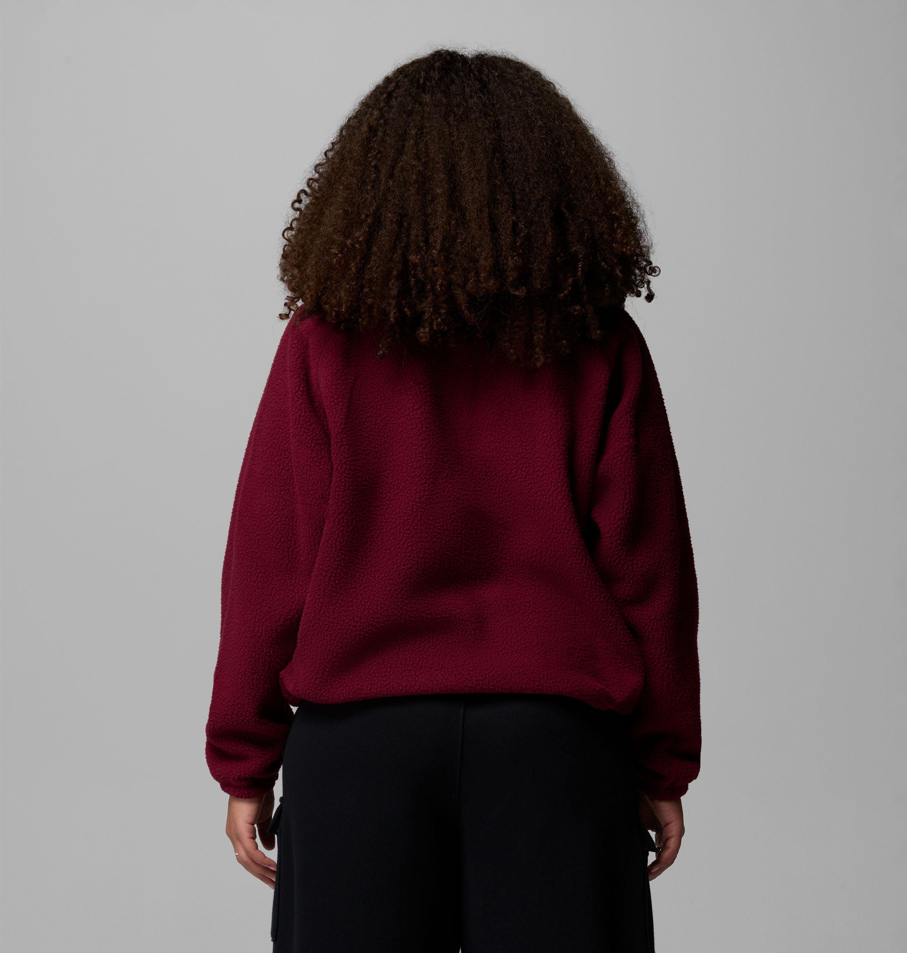 Women's Jasper Ridge Pebbled Fleece Half Snap - Plus Size 3