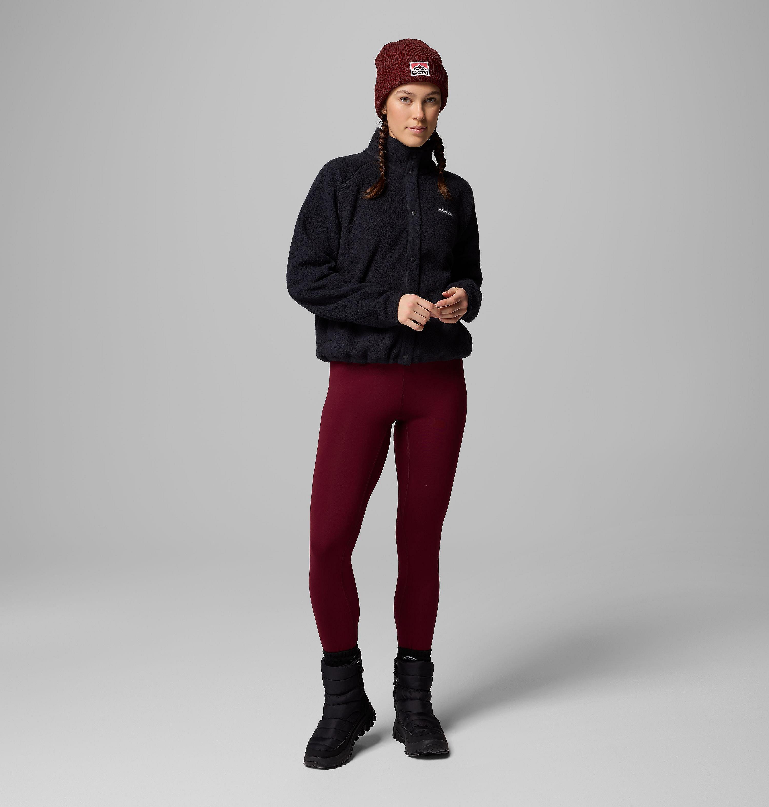Women's Jasper Ridge Pebbled Fleece Full Snap | 010 | S 2