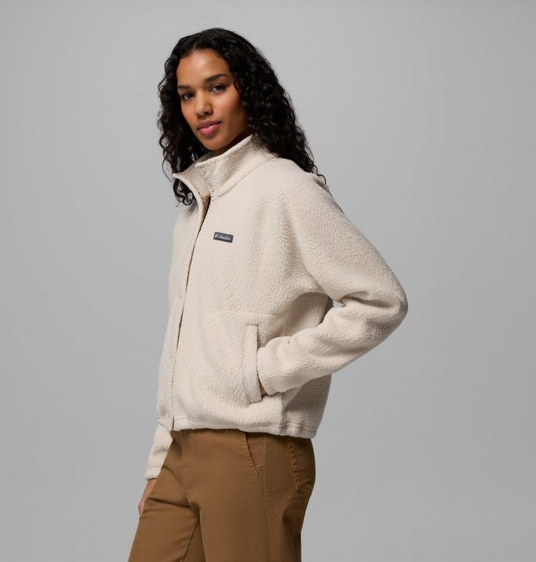 Women's Jasper Ridge Pebbled Fleece Jacket, Color: Dark Stone, image 4