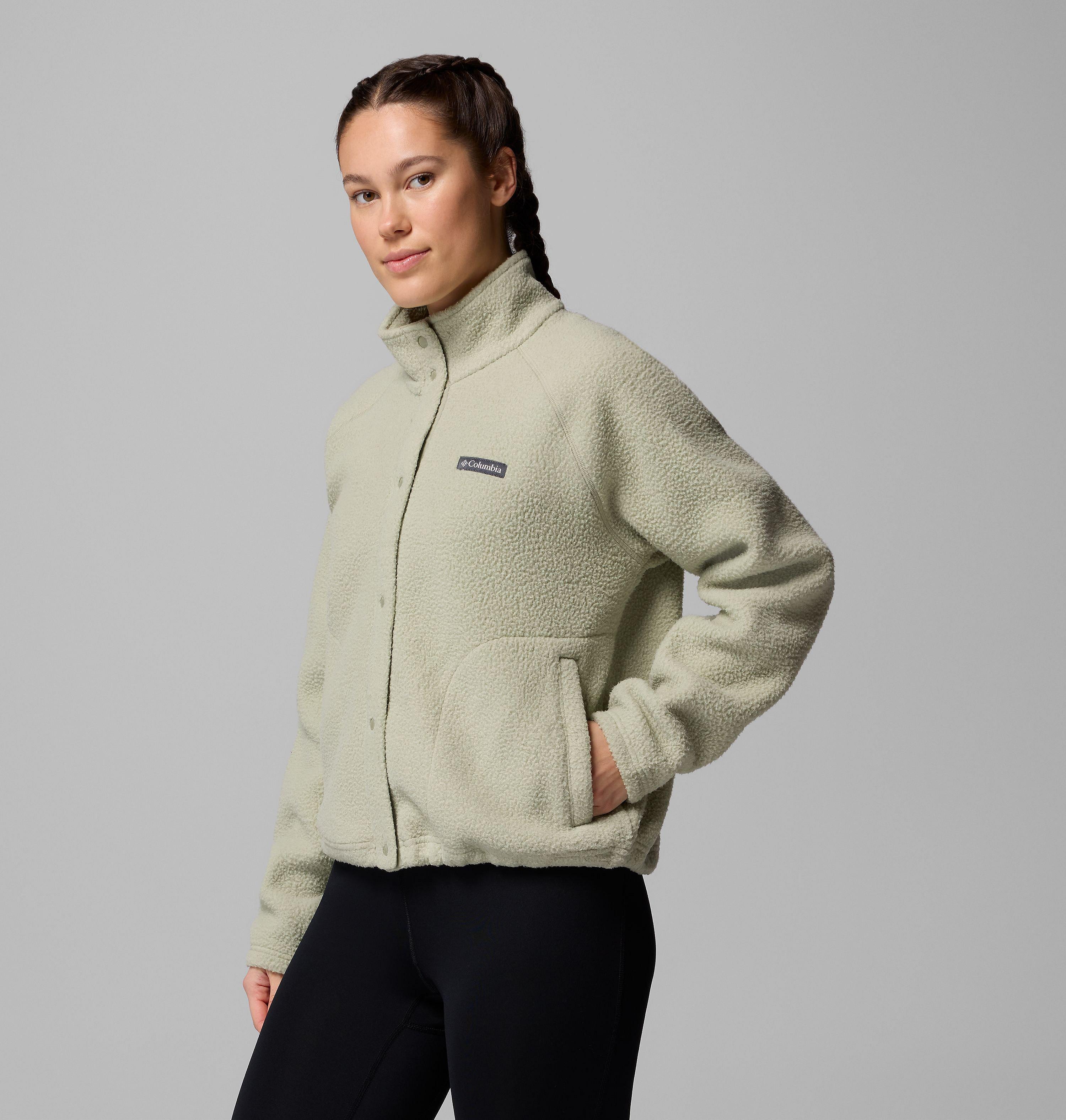 Women's Jasper Ridge Pebbled Fleece Full Snap | 348 | XS 4