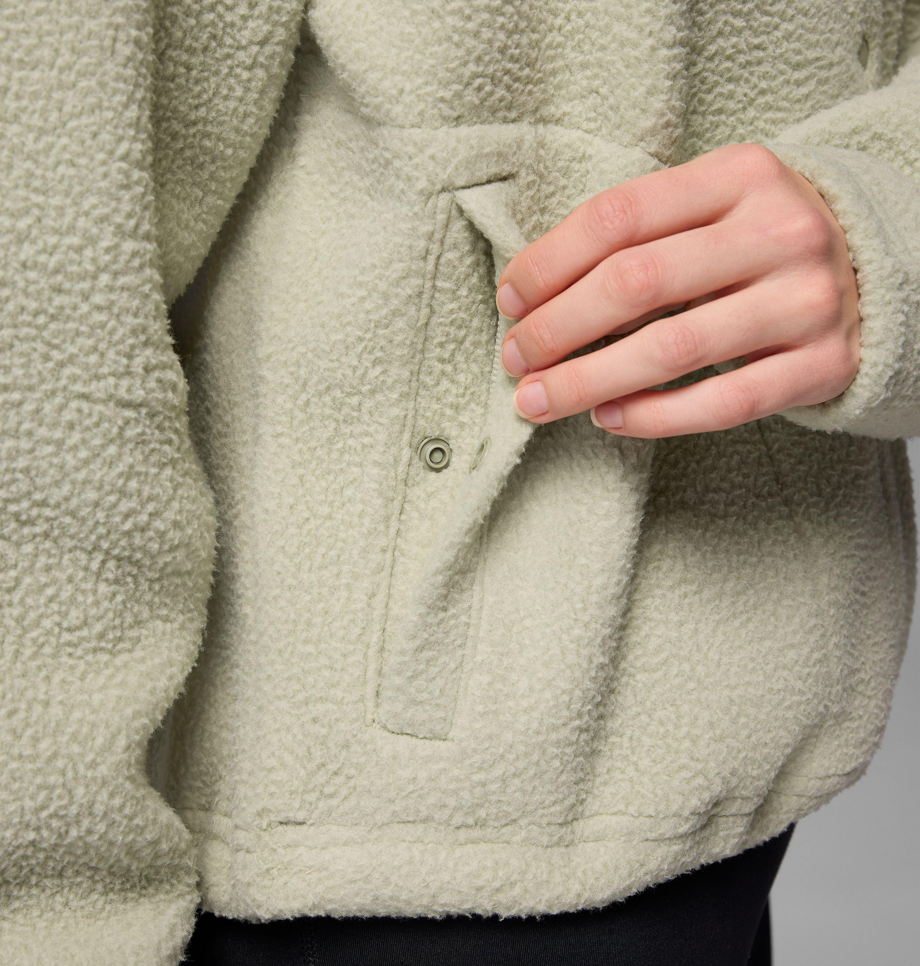 Women's Jasper Ridge Pebbled Fleece Full Snap | 348 | XS 7