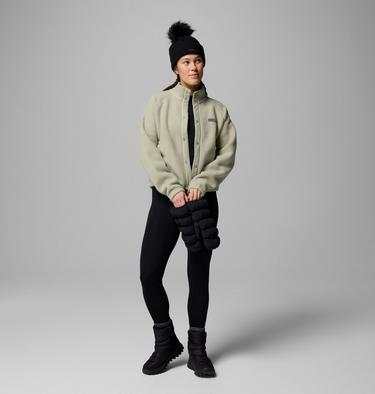 Women's Jasper Ridge Pebbled Fleece Jacket, Color: Safari, image 2