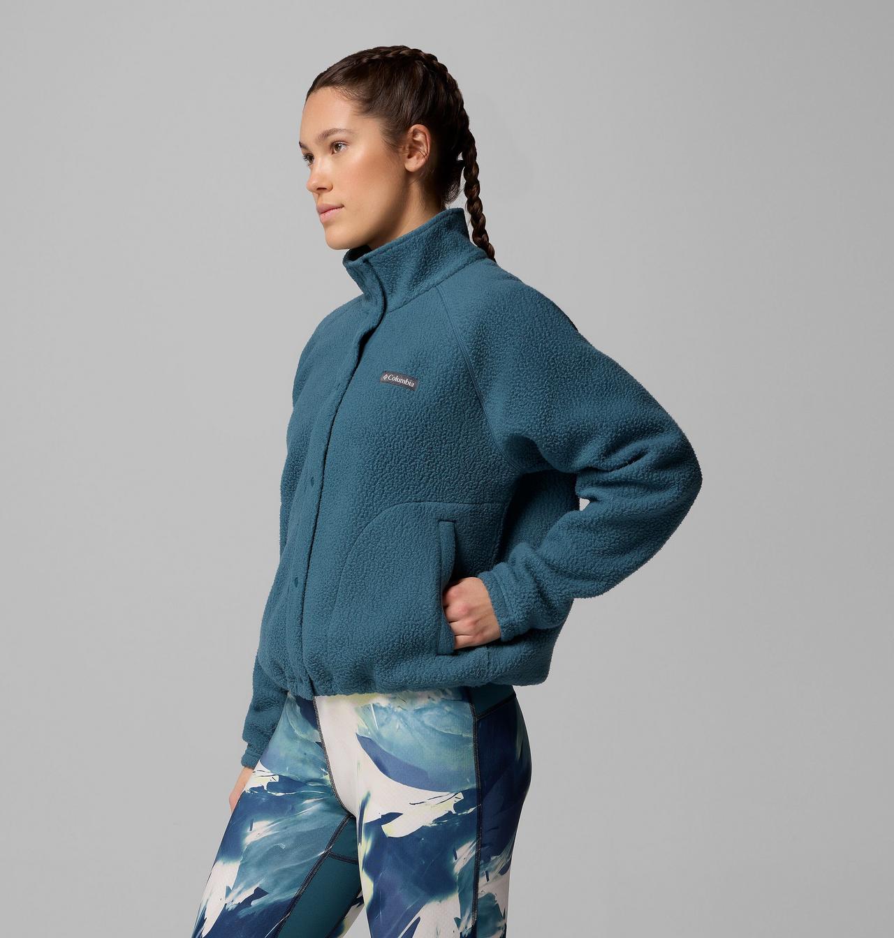 Women's Jasper Ridge™ Pebbled Fleece Full Snap | 429 | XXL 4