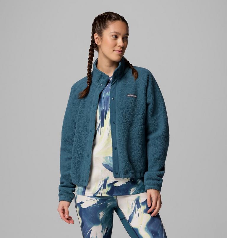 Jasper Ridge Pebbled Fleece Jacke f&uuml;r Frauen, Color: Everblue, image 5