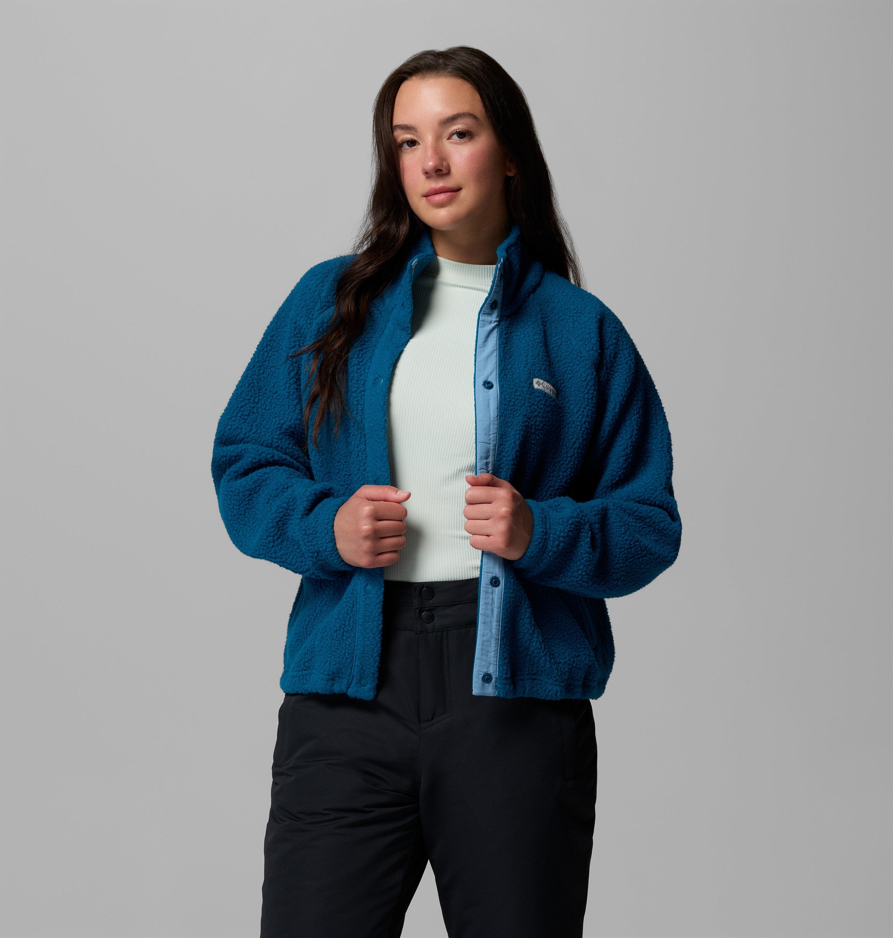 Women's Jasper Ridge Pebbled Fleece Full Snap | 442 | XS 5