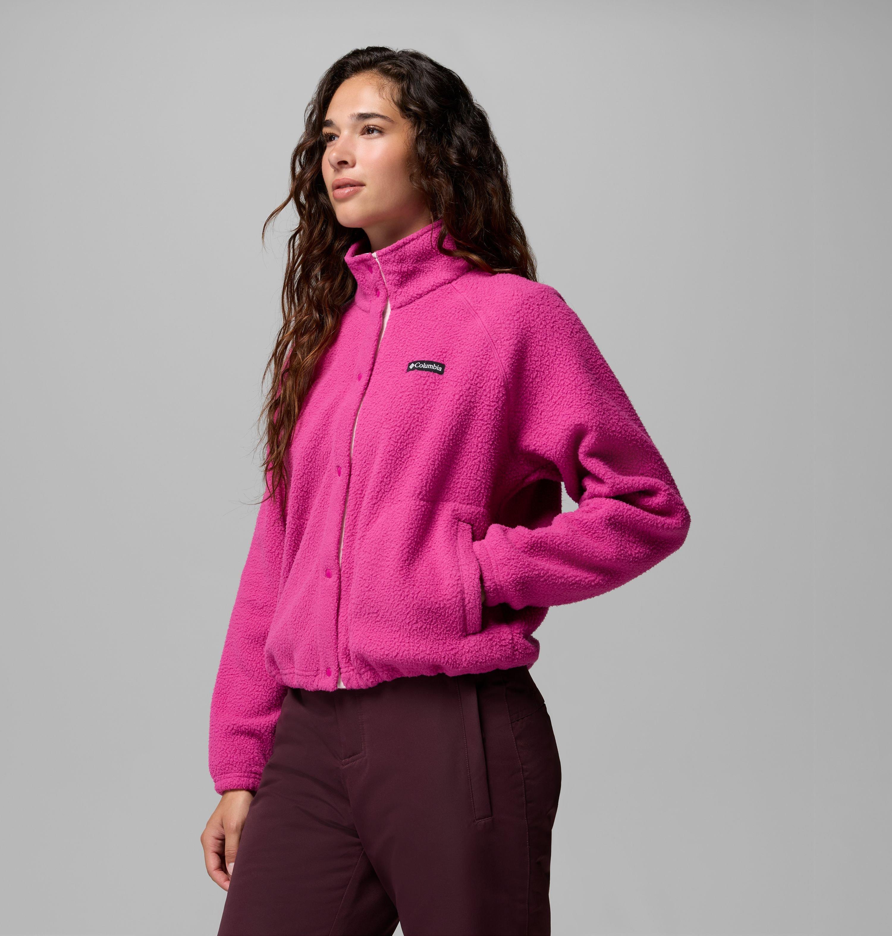 Women's Jasper Ridge Pebbled Fleece Full Snap | 538 | M 4