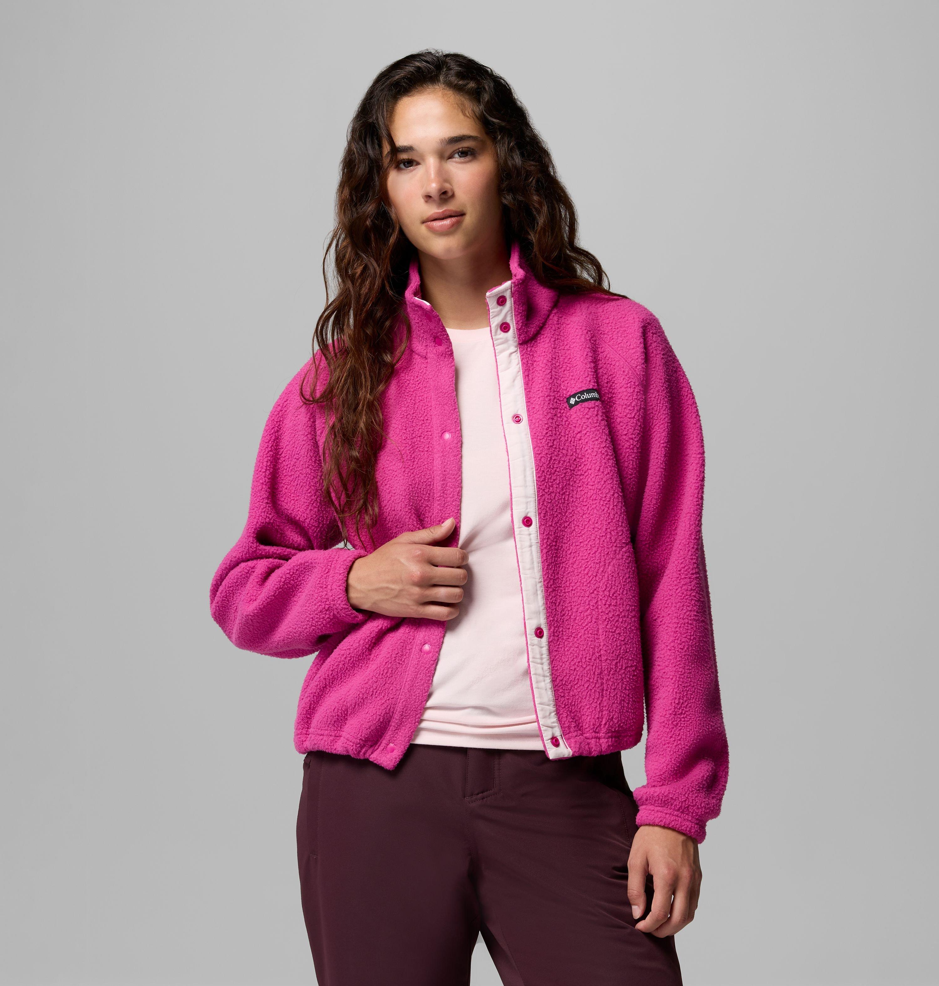Women's Jasper Ridge Pebbled Fleece Full Snap | 538 | M 5