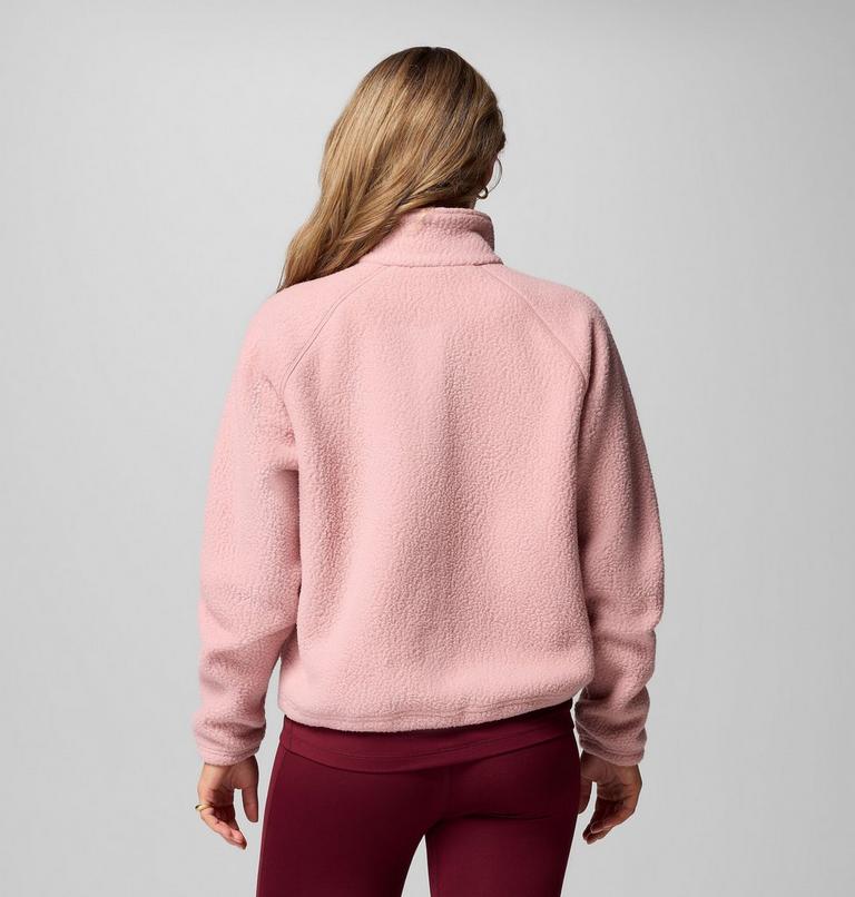 Chaqueta de forro polar texturizado Jasper Ridge para mujer, Color: Eraser Pink, image 3