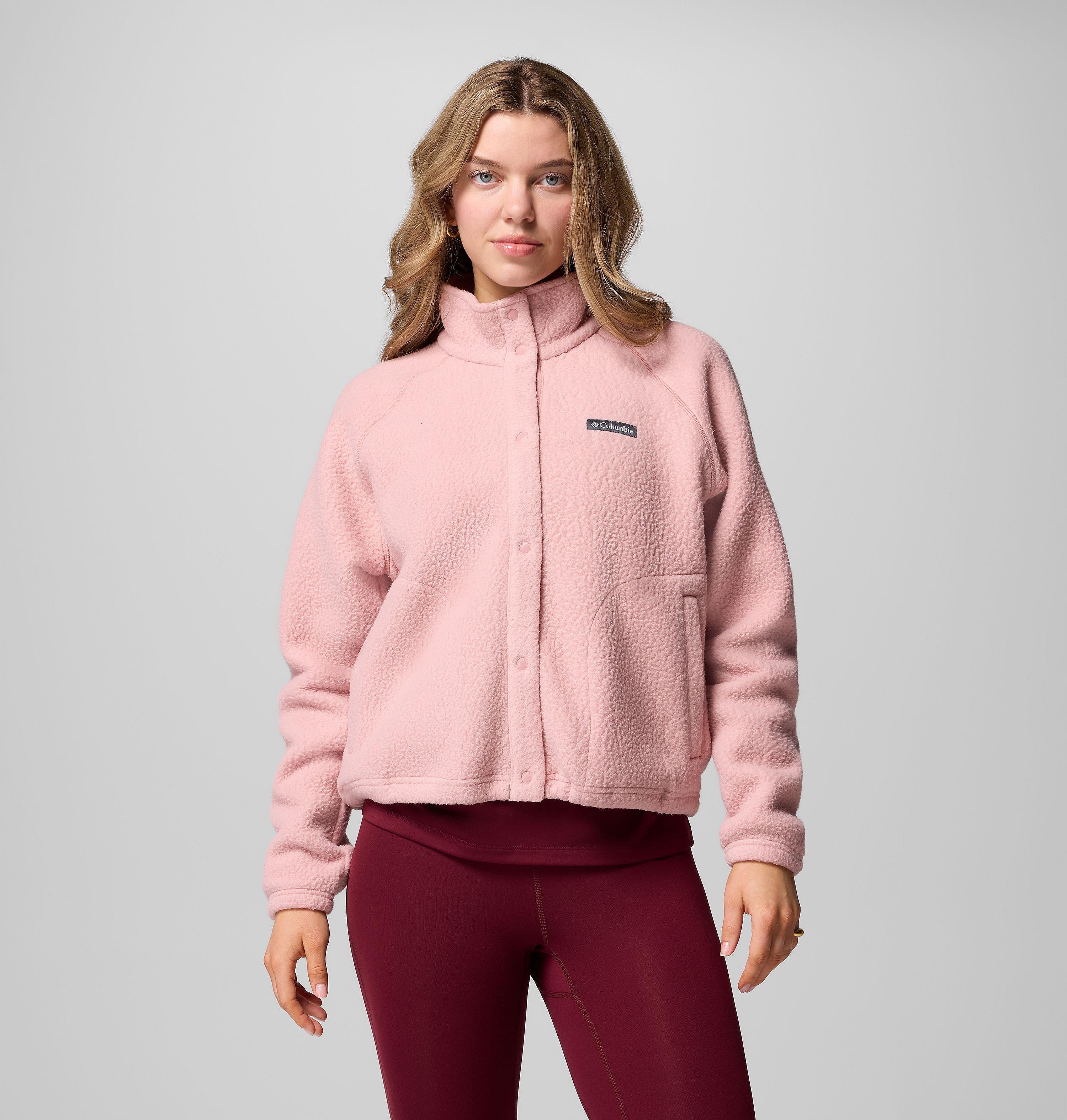 Women's Jasper Ridge Pebbled Fleece Full Snap | Columbia