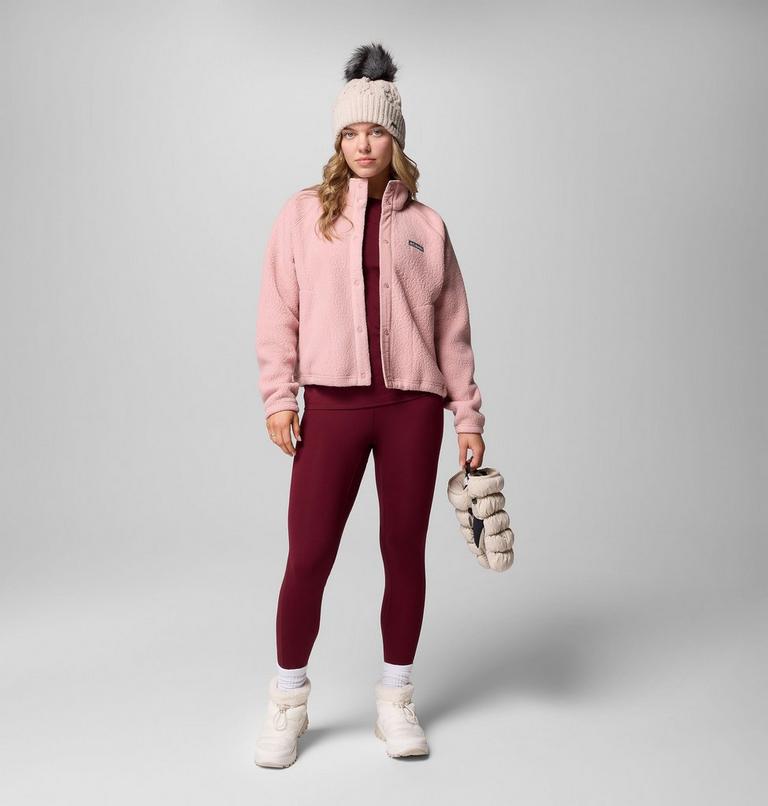 Chaqueta de forro polar texturizado Jasper Ridge para mujer, Color: Eraser Pink, image 2