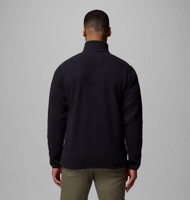 Polaire Demi-zip Texturée Jasper Ridge Homme, Color: Black, image 7
