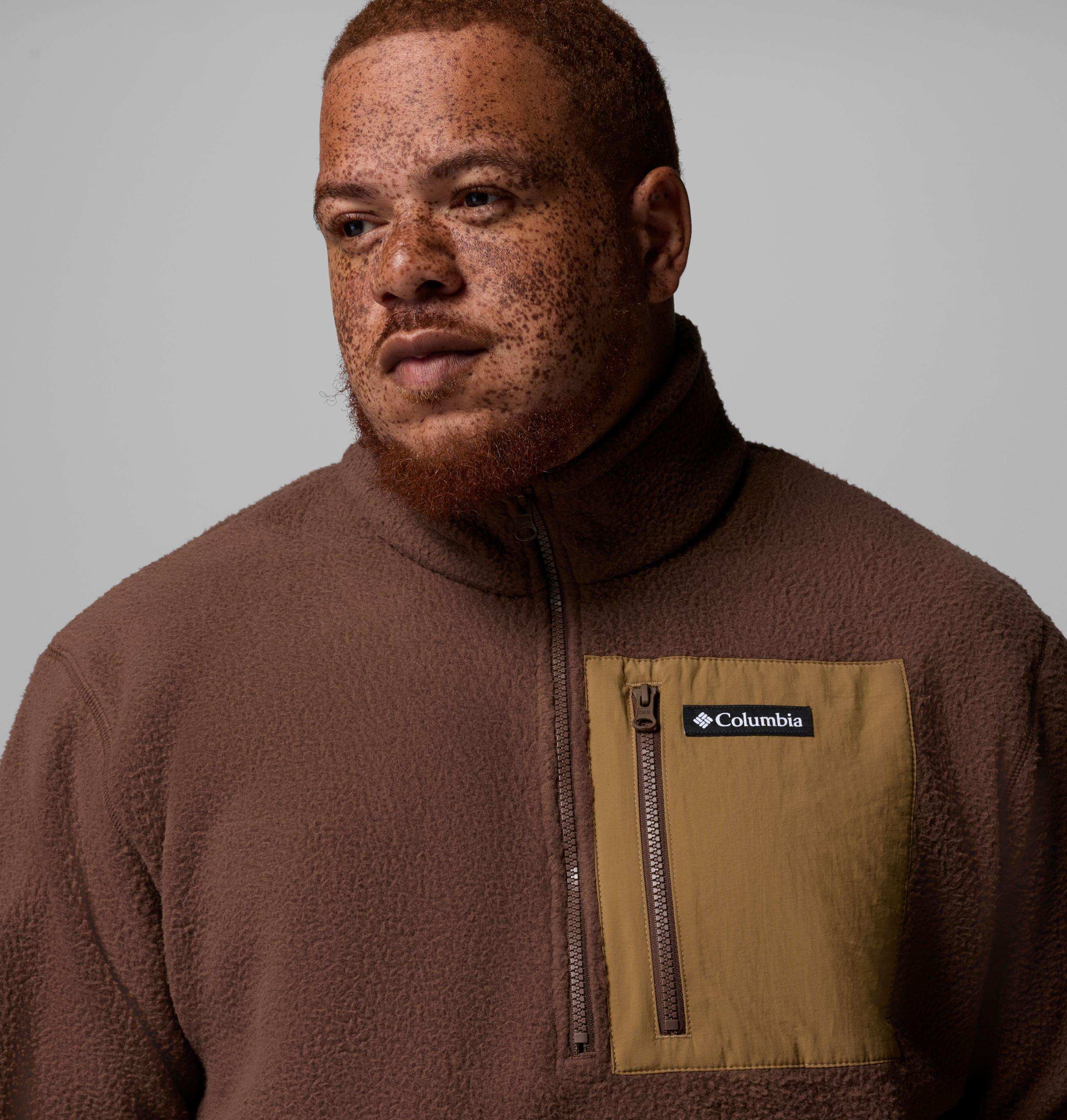 Men's Jasper Ridge Pebbled Half Zip Fleece - Big 5