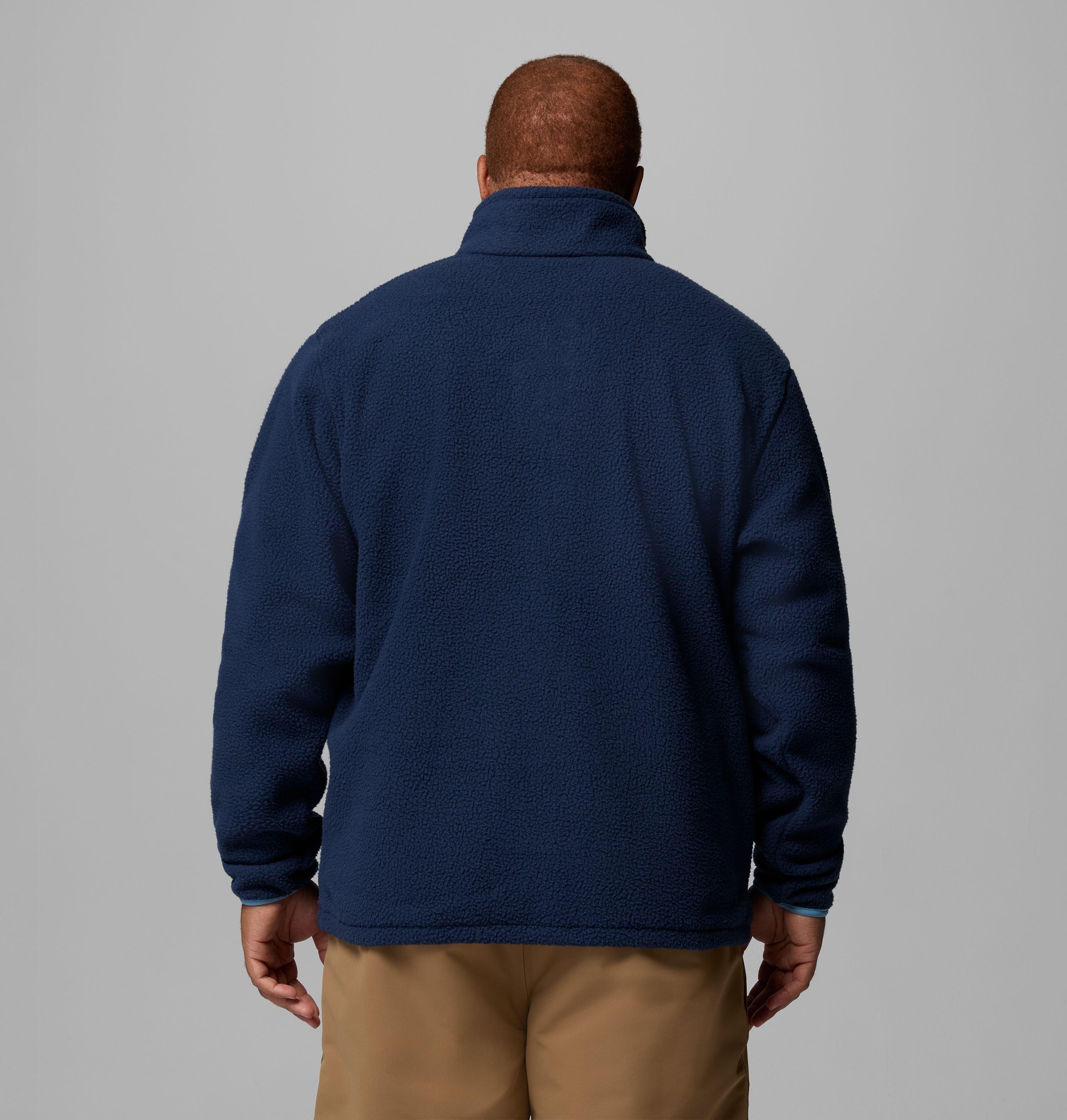Men's Jasper Ridge Pebbled Half Zip Fleece - Big | 465 | 2X 3