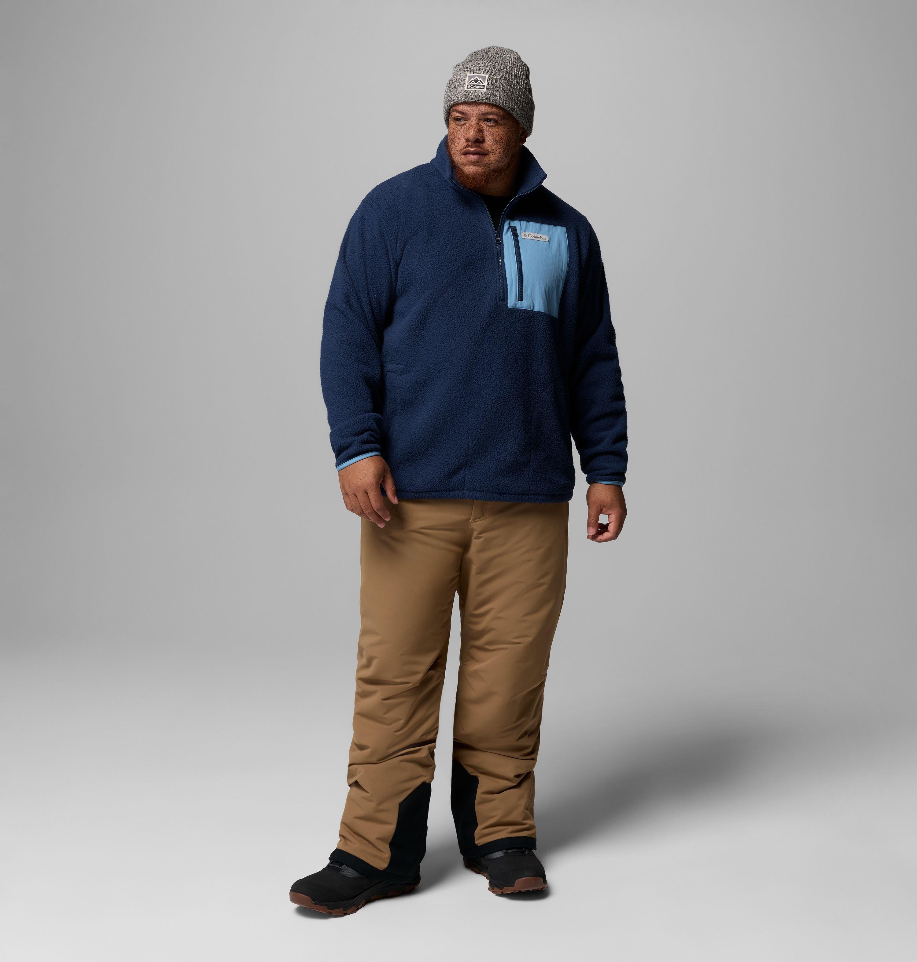 Men's Jasper Ridge Pebbled Half Zip Fleece - Big | 465 | 2X 2