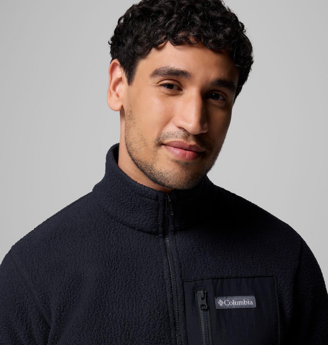 Men's Jasper Ridge™ Pebbled Full Zip Fleece | 010 | M 6