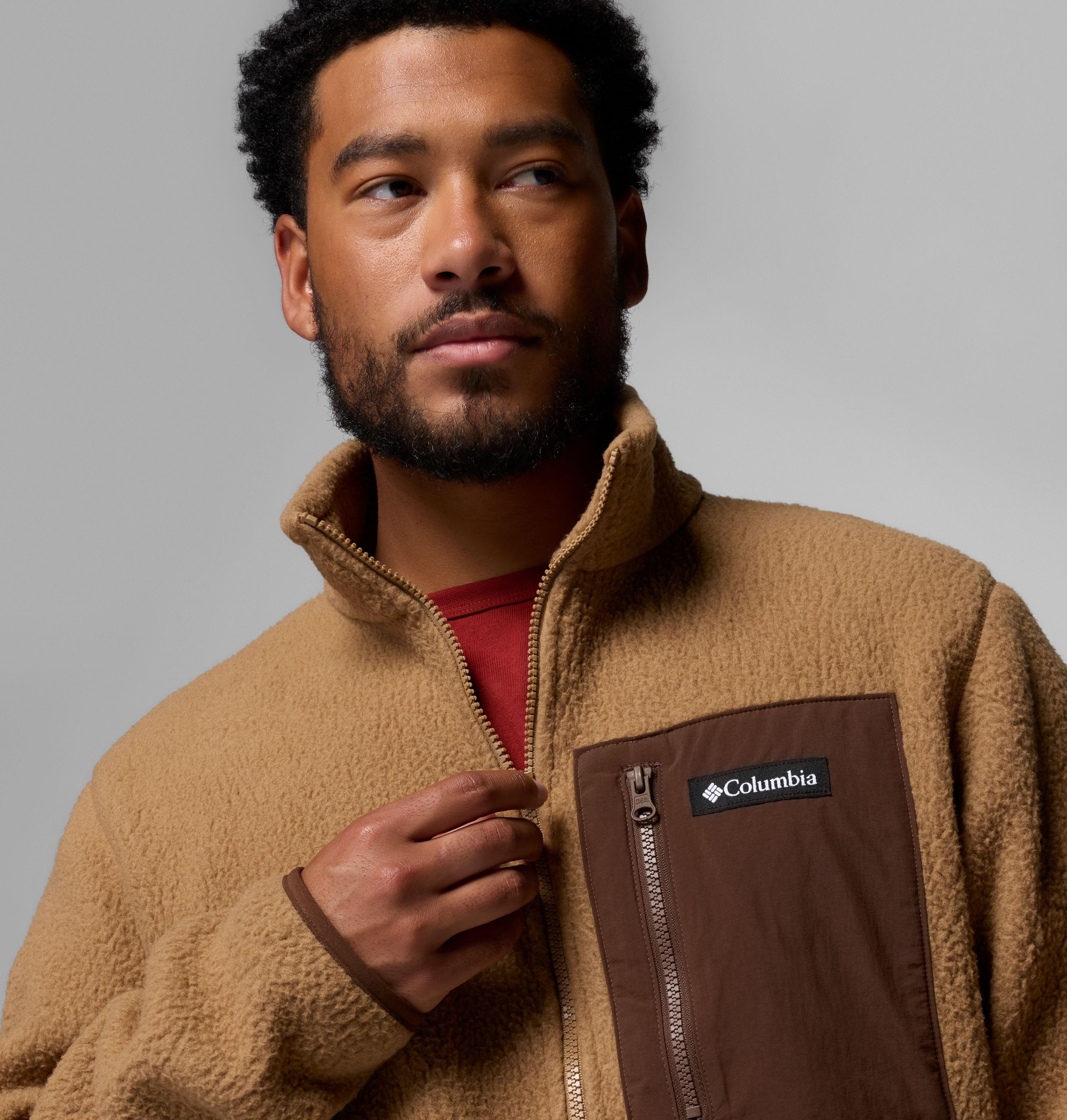Men's Jasper Ridge Pebbled Full Zip Fleece 6