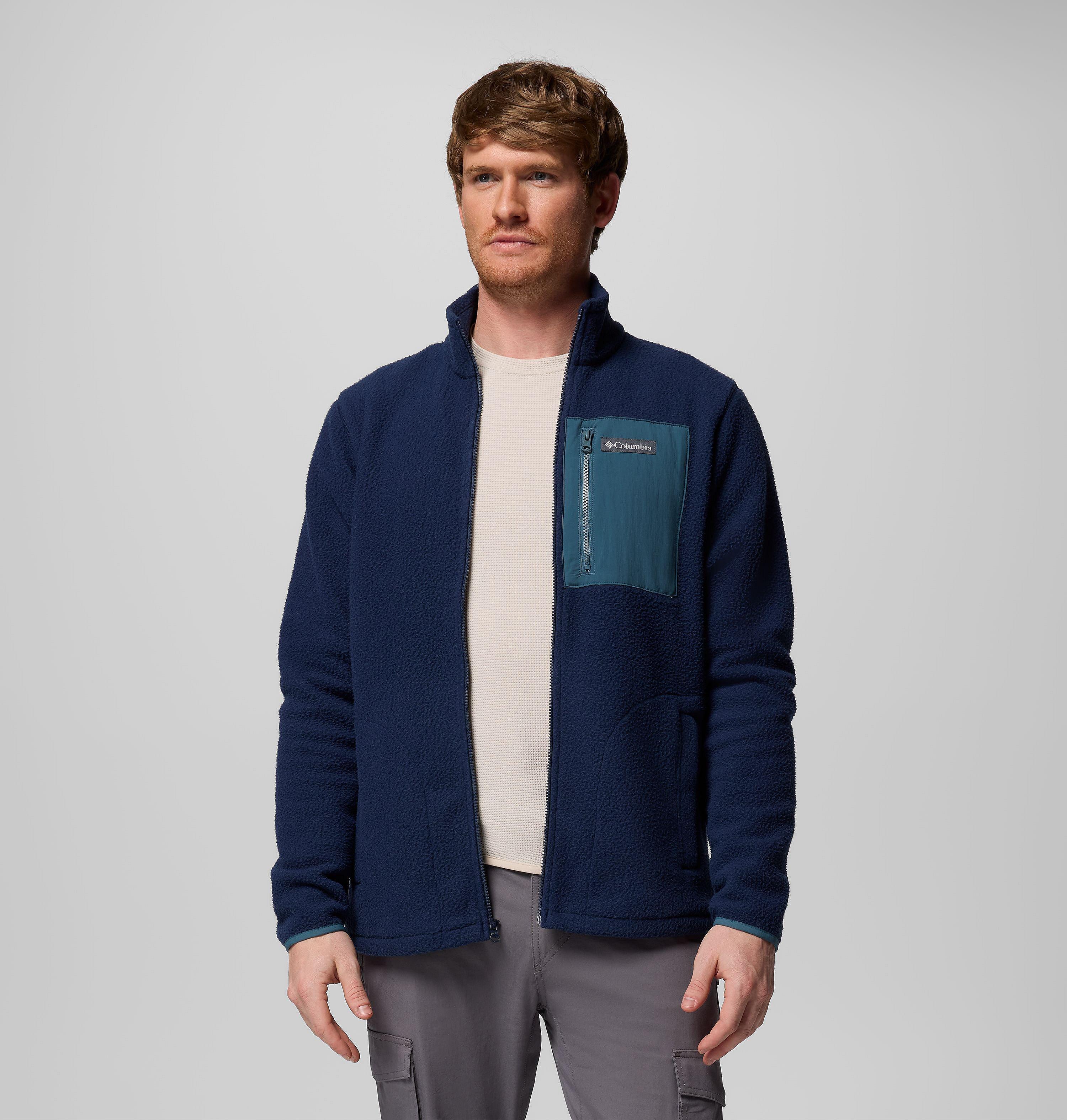 Men's Jasper Ridge Pebbled Full Zip Fleece 5
