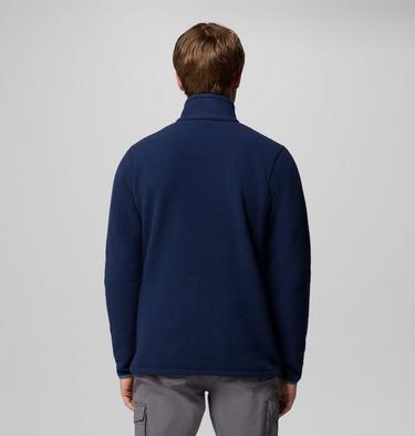 Veste Polaire Texturée Jasper Ridge Homme, Color: Collegiate Navy, Everblue, image 3