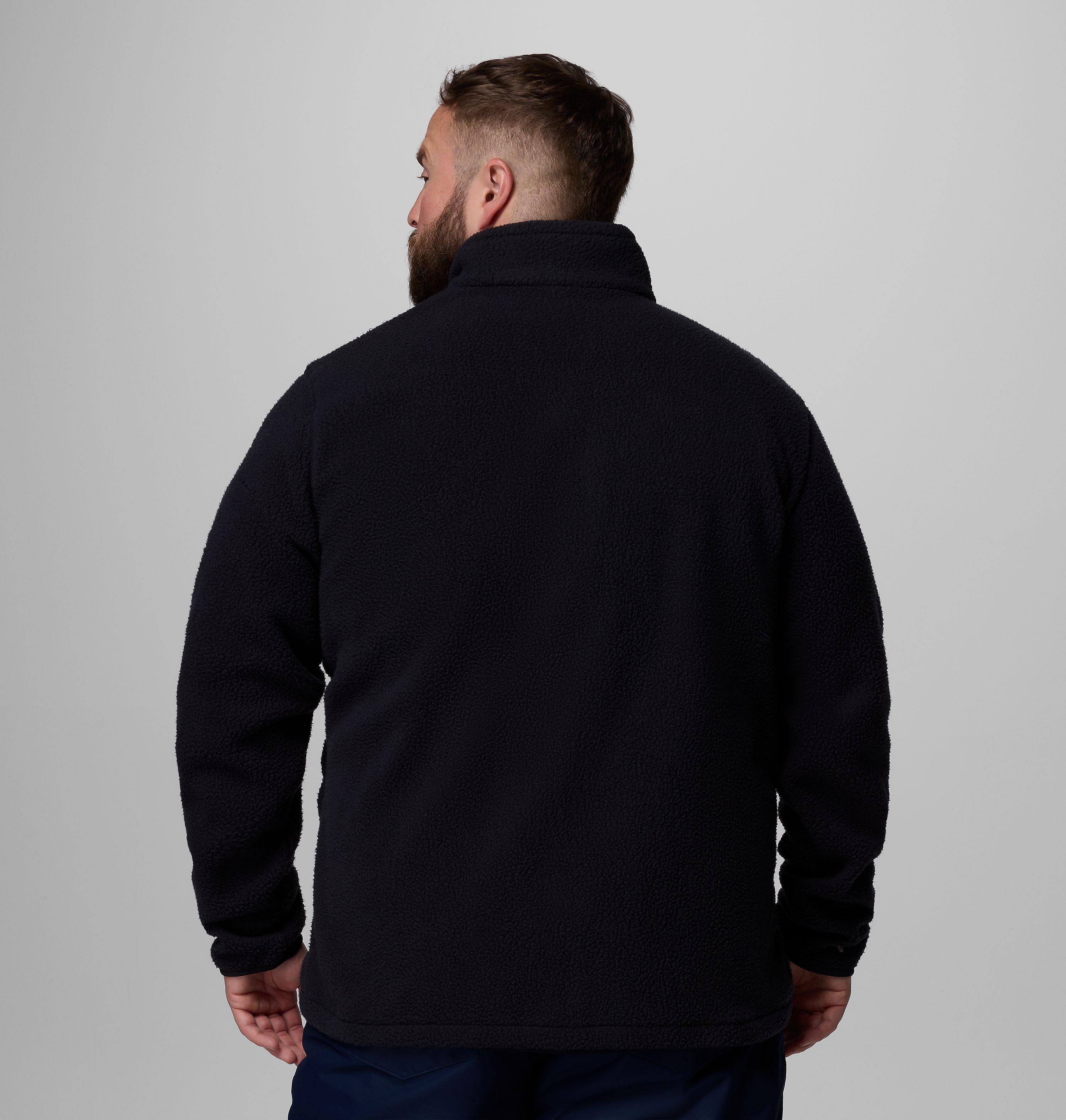 Men's Jasper Ridge Pebbled Full Zip Fleece - Big | 010 | 6X 3