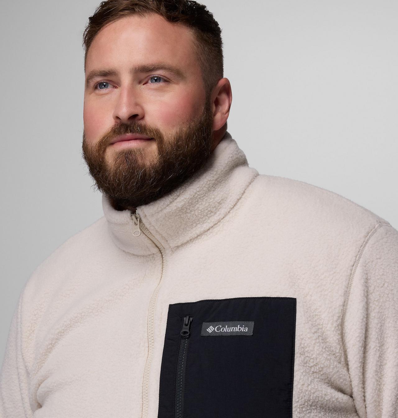 Men's Jasper Ridge™ Pebbled Full Zip Fleece - Big | 278 | 3X 6