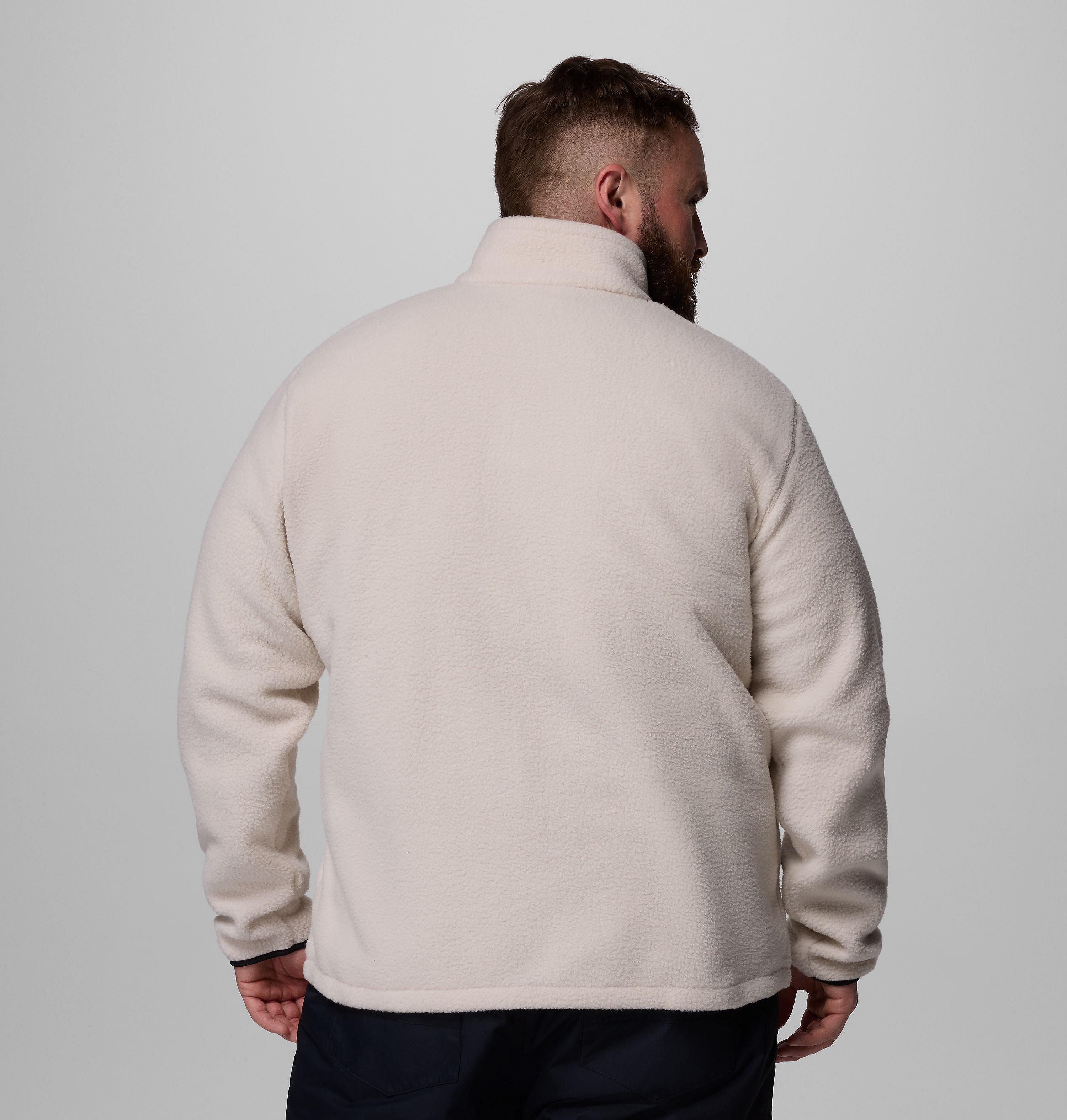 Men's Jasper Ridge Pebbled Full Zip Fleece - Big | 278 | 4X 3