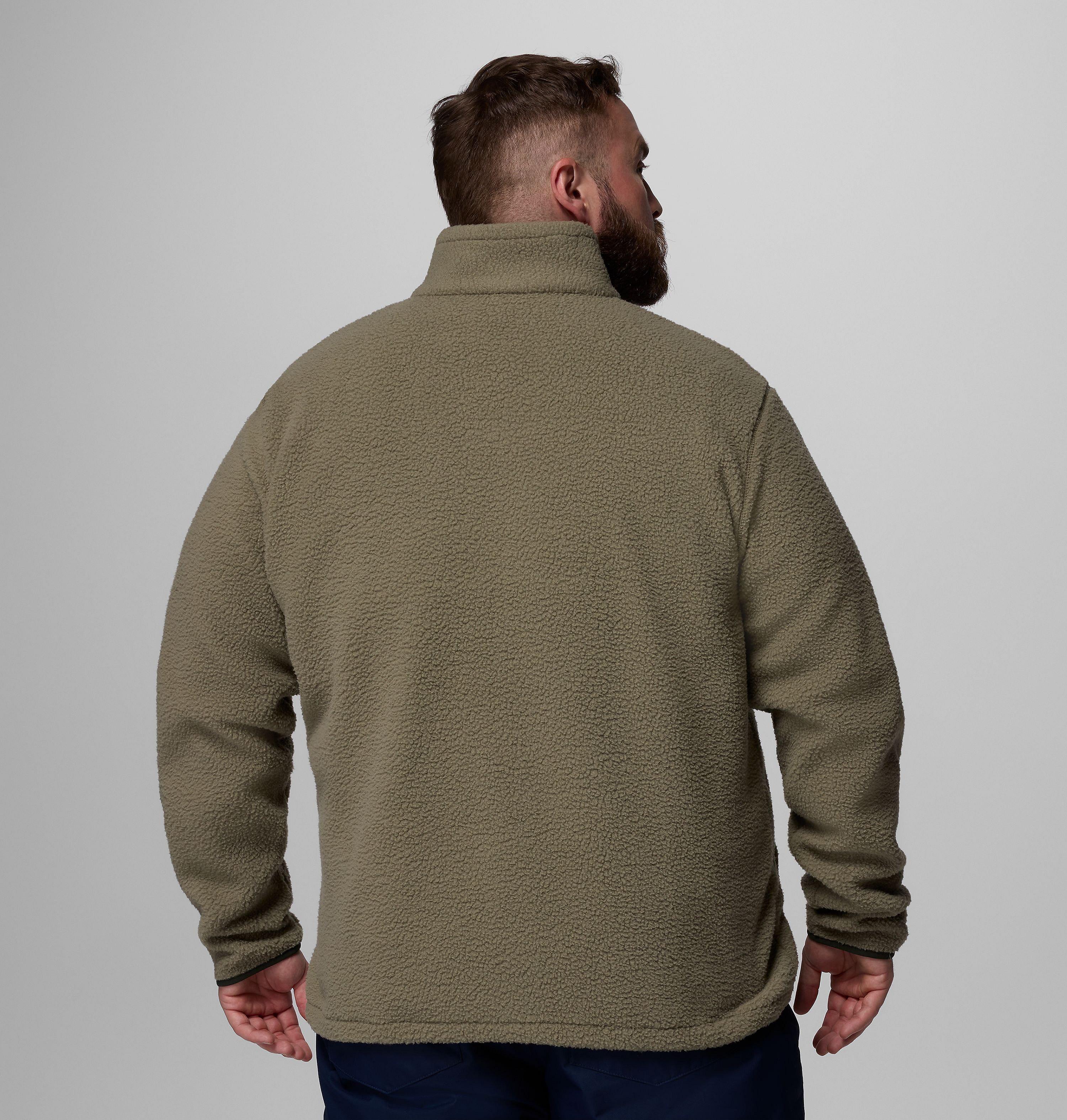 Men's Jasper Ridge Pebbled Full Zip Fleece - Big 3