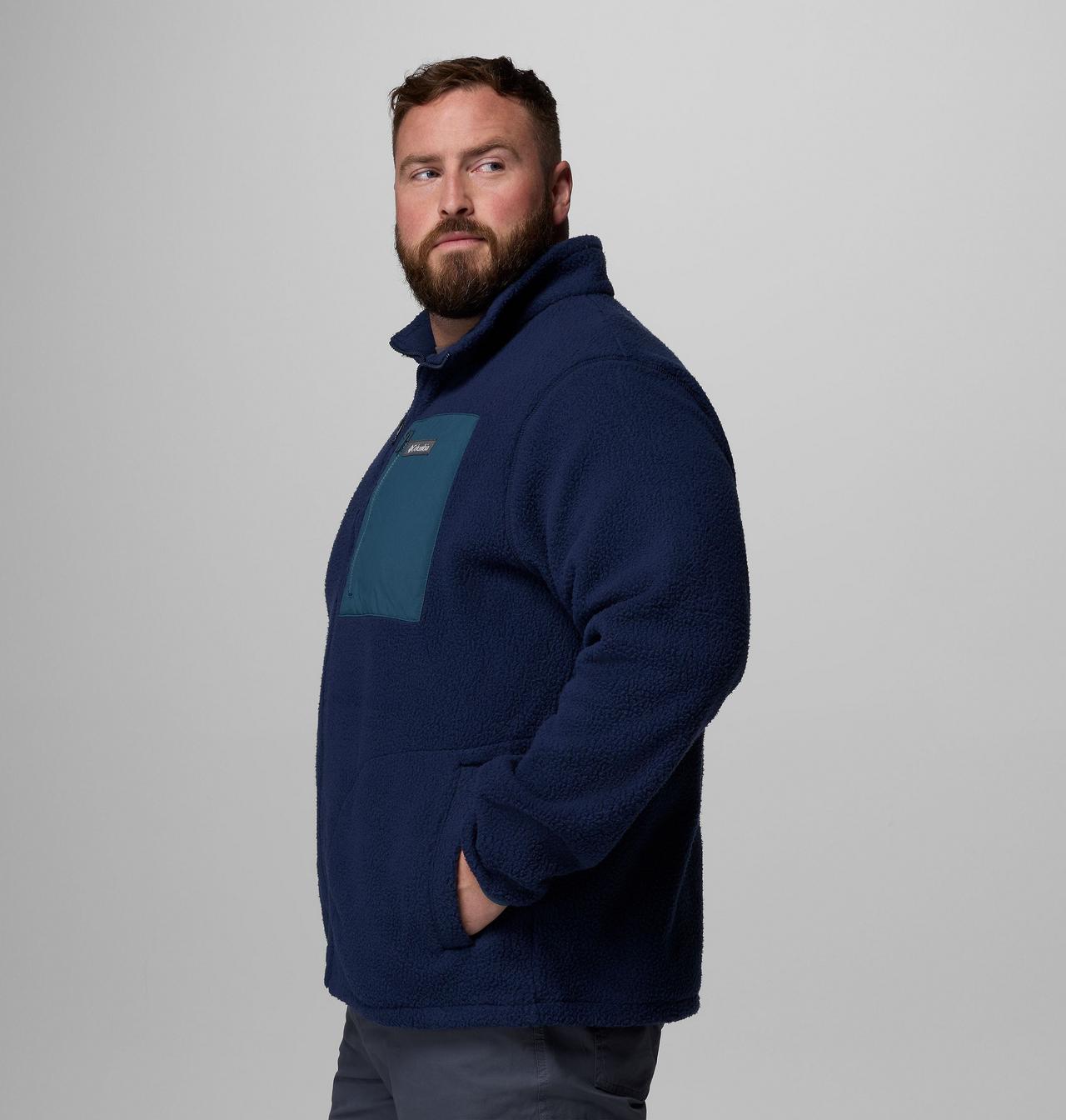 Men's Jasper Ridge™ Pebbled Full Zip Fleece - Big 4
