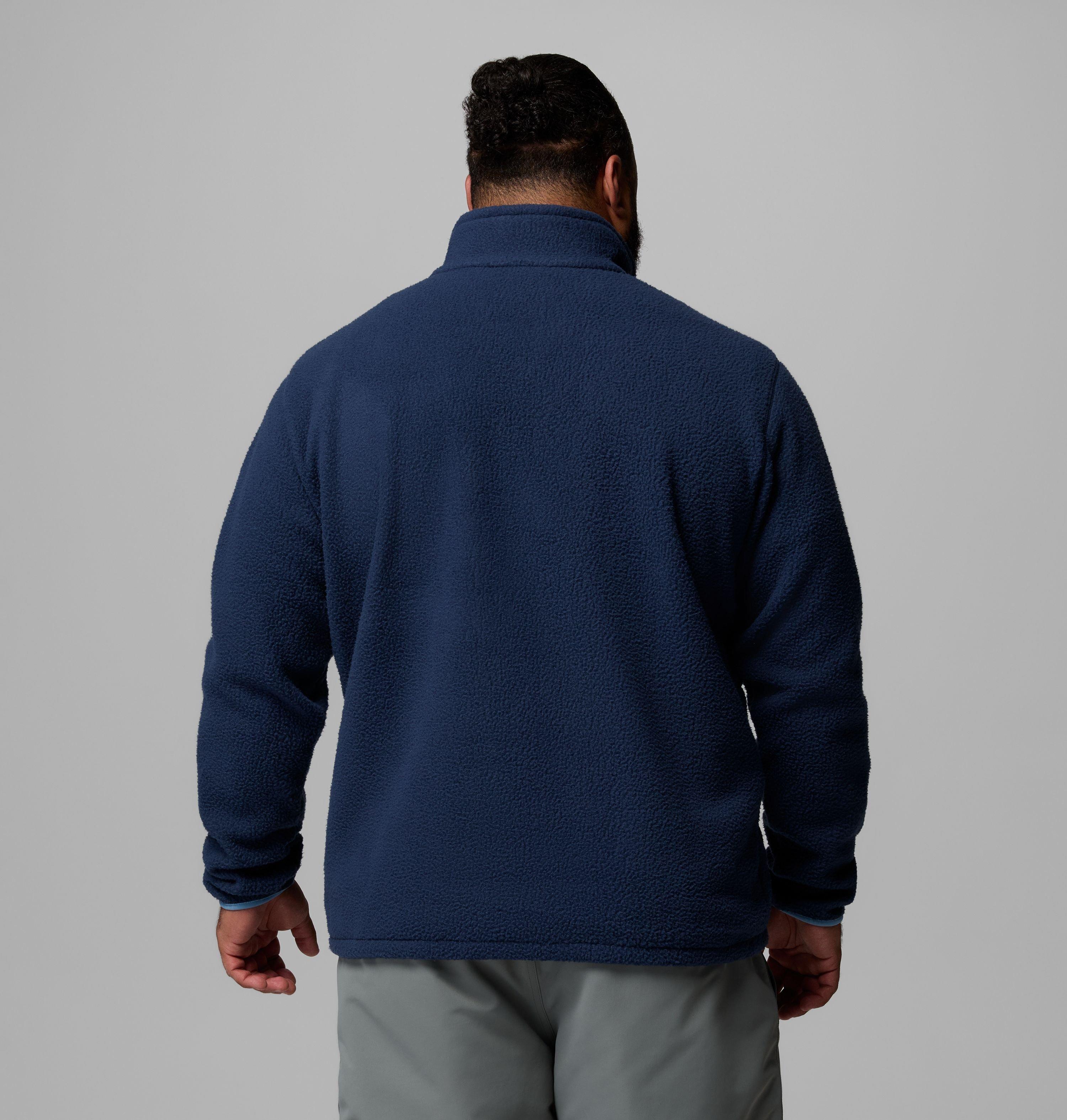Men's Jasper Ridge Pebbled Full Zip Fleece - Big | 465 | 6X 3