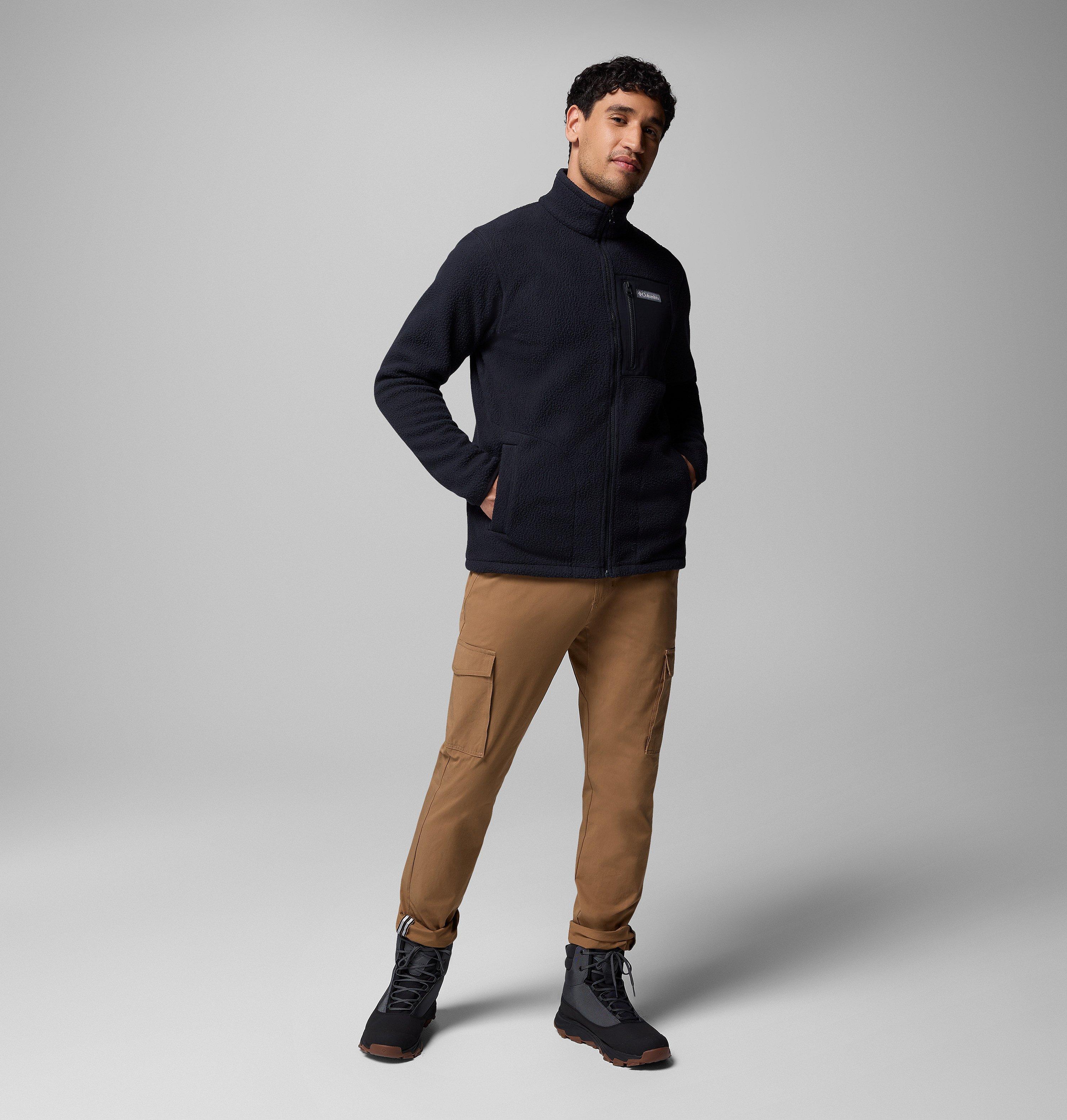 Men's Jasper Ridge Pebbled Full Zip Fleece - Tall | 010 | 5XT 2