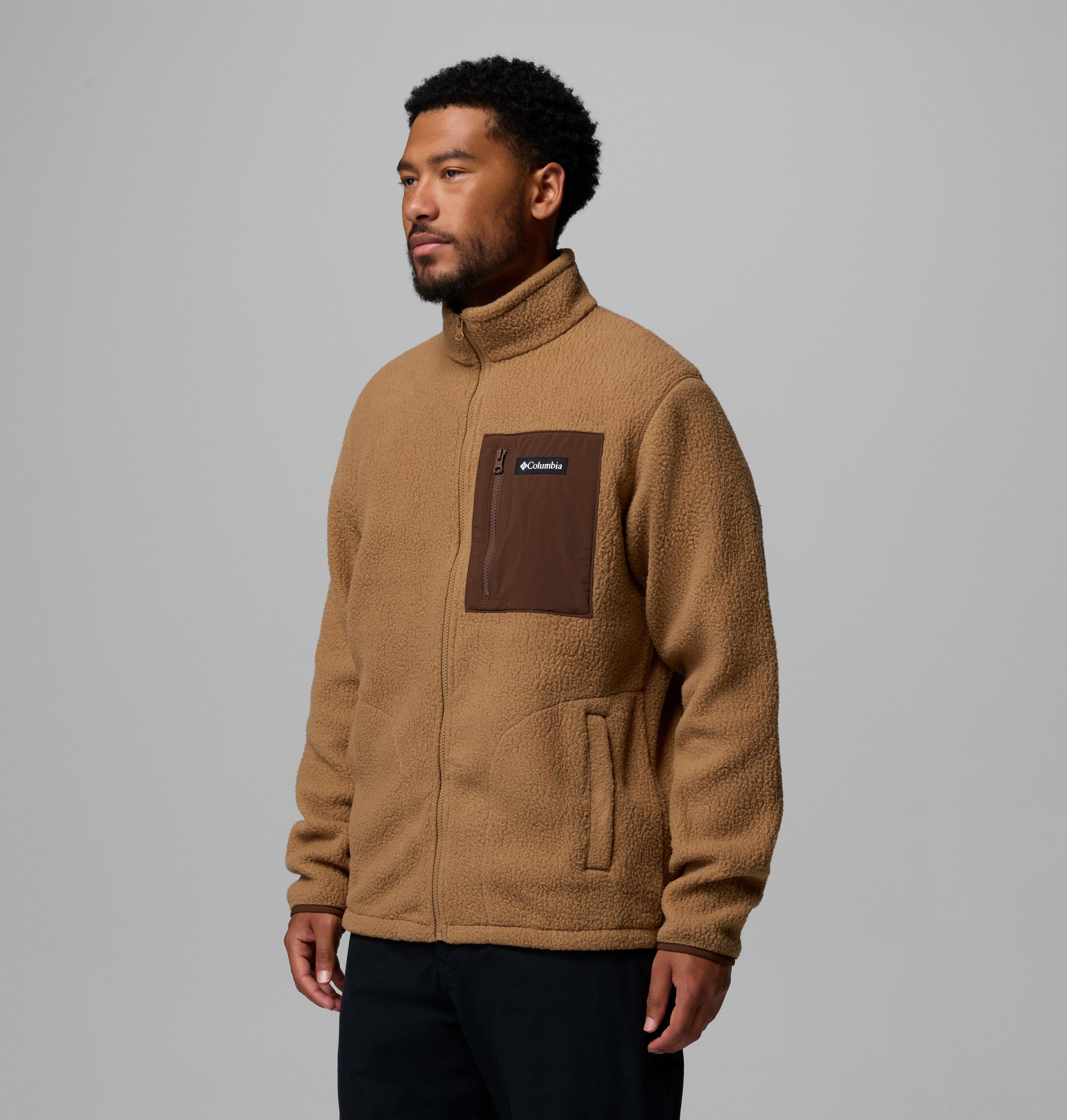 Men's Jasper Ridge Pebbled Full Zip Fleece - Tall | 257 | 4XT 4
