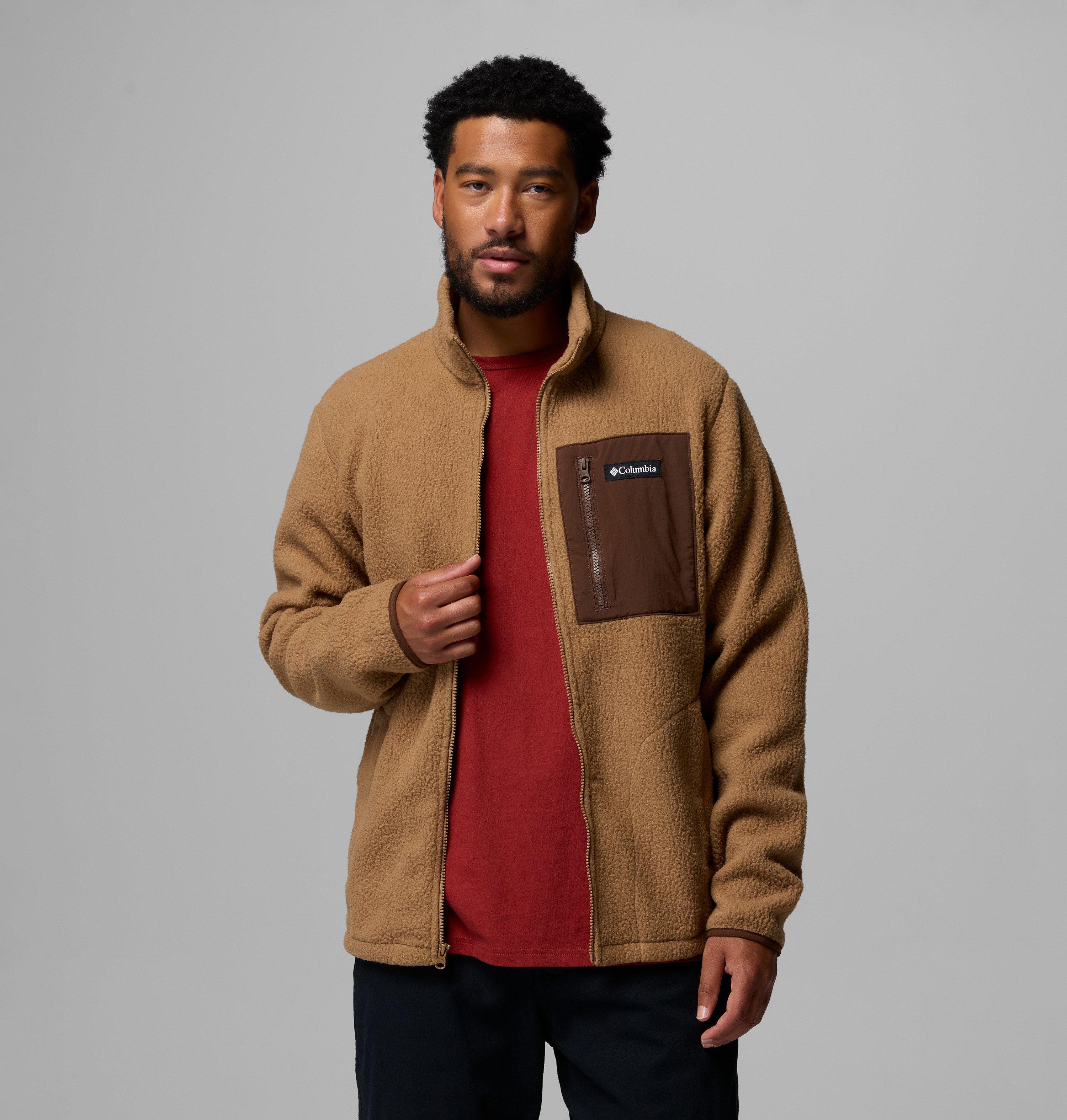 Men's Jasper Ridge Pebbled Full Zip Fleece - Tall | 257 | 4XT 5