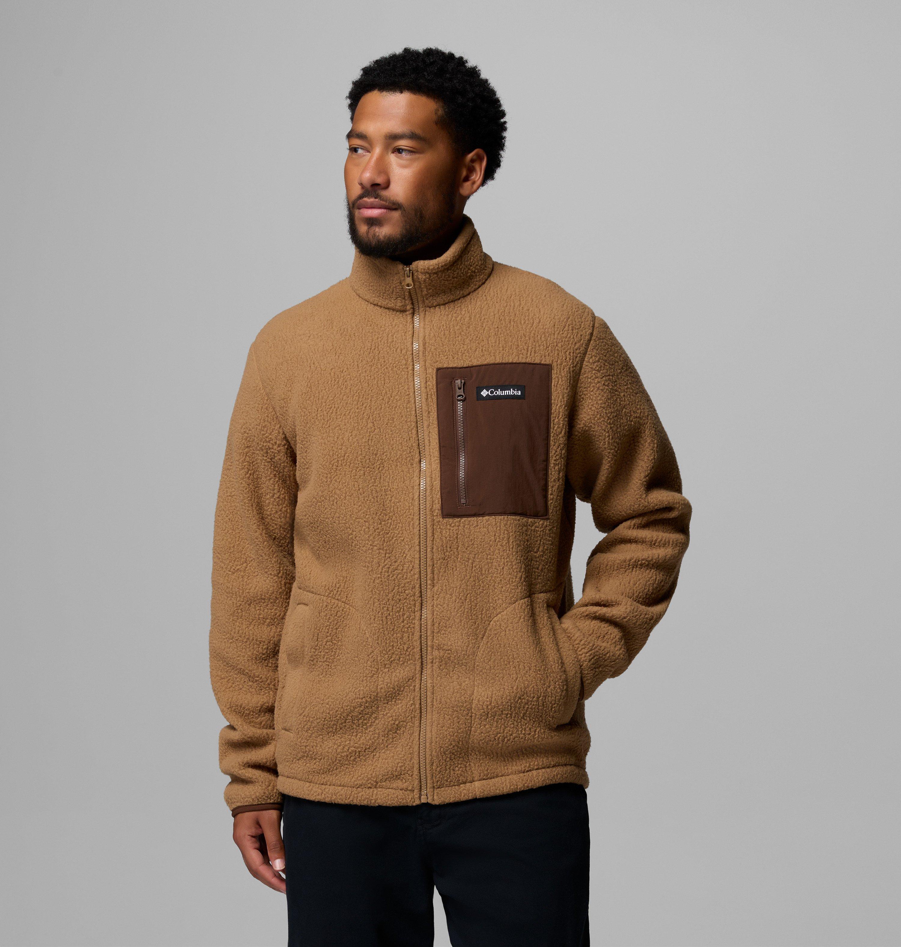 Men's Jasper Ridge Pebbled Full Zip Fleece - Tall | 257 | 4XT 1
