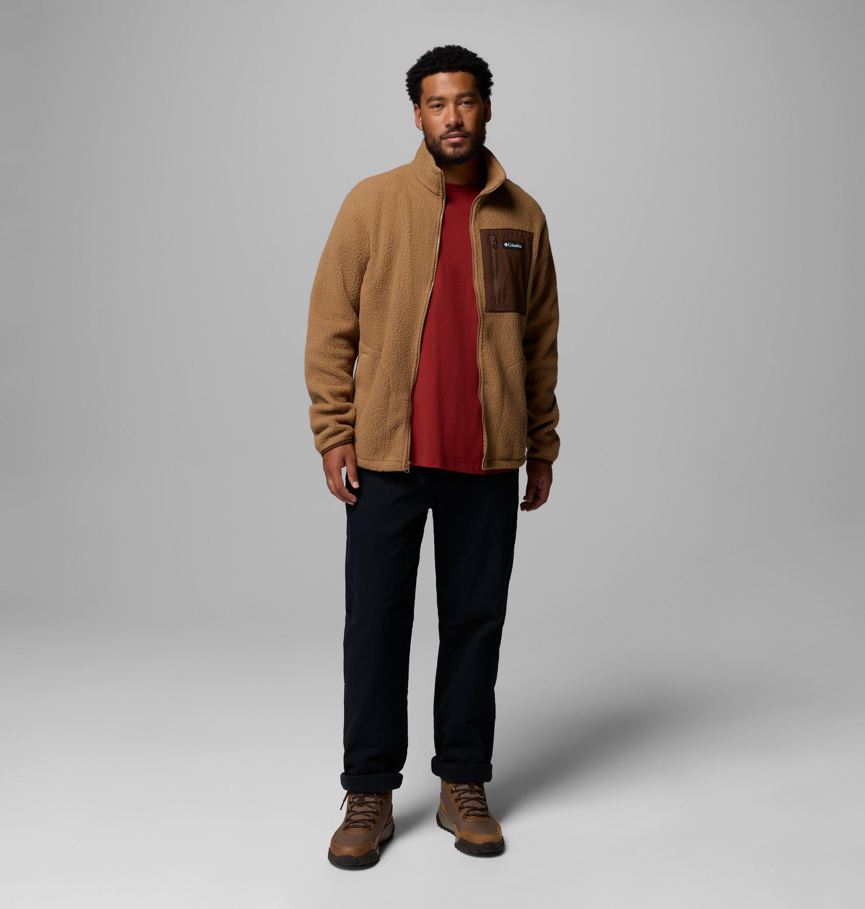 Men's Jasper Ridge Pebbled Full Zip Fleece - Tall | 257 | 4XT 2