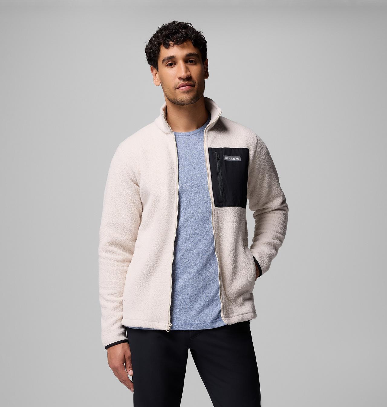 Men's Jasper Ridge™ Pebbled Full Zip Fleece - Tall 5