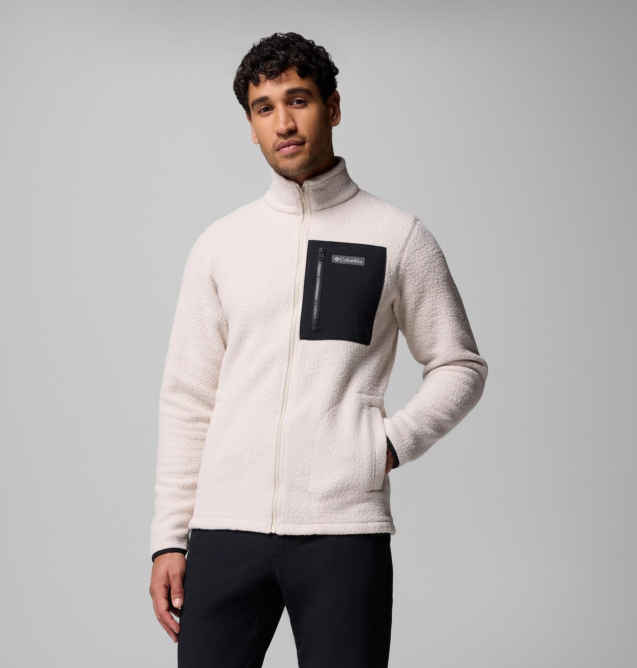 Men's Jasper Ridge™ Pebbled Full Zip Fleece - Tall 1