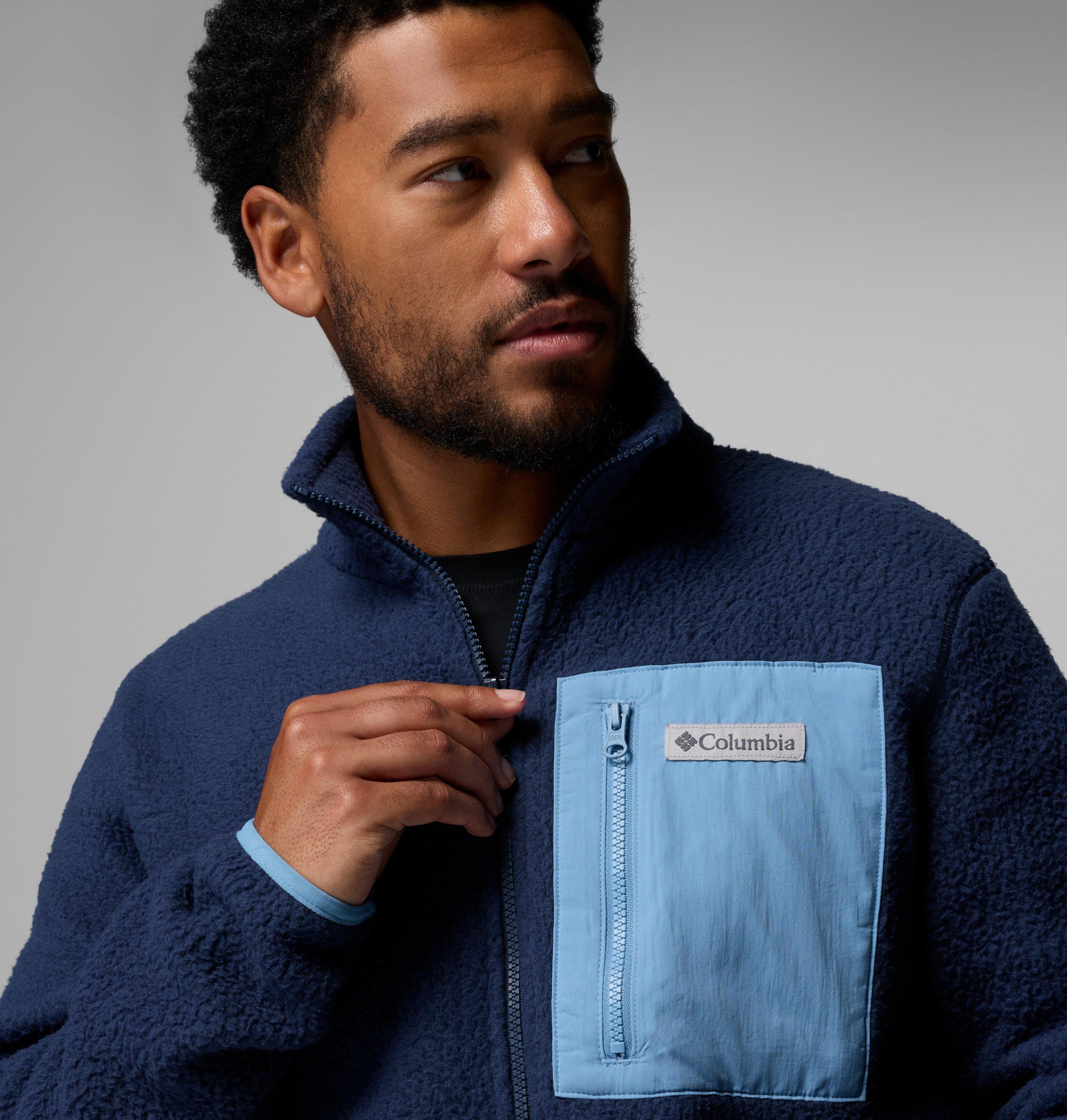 Men's Jasper Ridge Pebbled Full Zip Fleece - Tall | 465 | 5XT 6