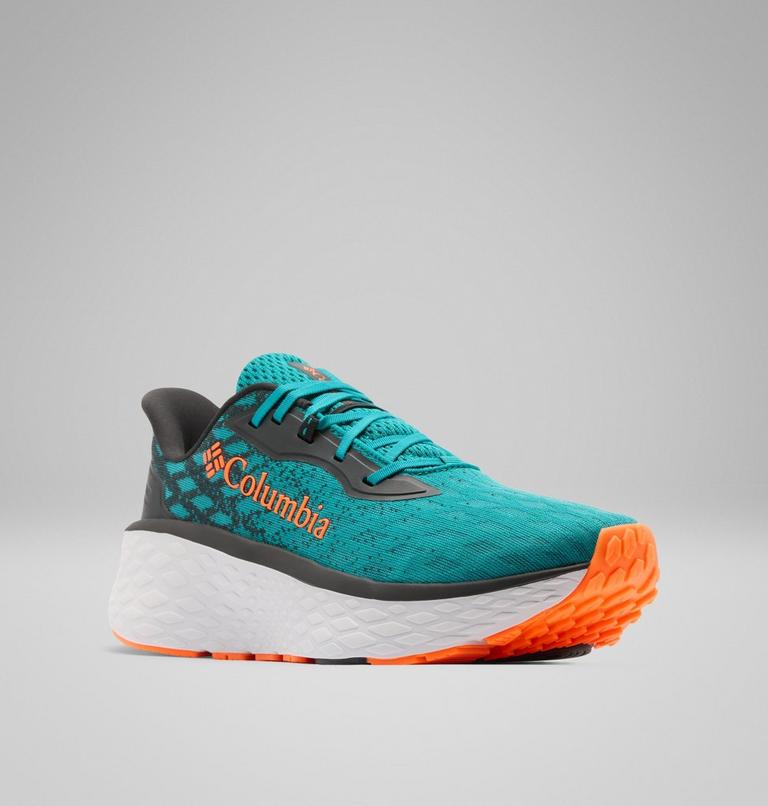 Men's Konos Elevate Running Shoe, Color: Teal Chloride, Blaze, image 3