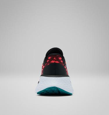 Women's Konos Elevate Running Shoe, Color: Neon Sunrise, Teal Chloride, image 6