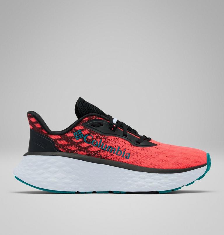 Women's Konos Elevate Running Shoe, Color: Neon Sunrise, Teal Chloride, image 1