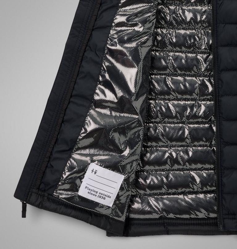 Youth Powder Lite Insulated Gilet, Color: Black, image 3