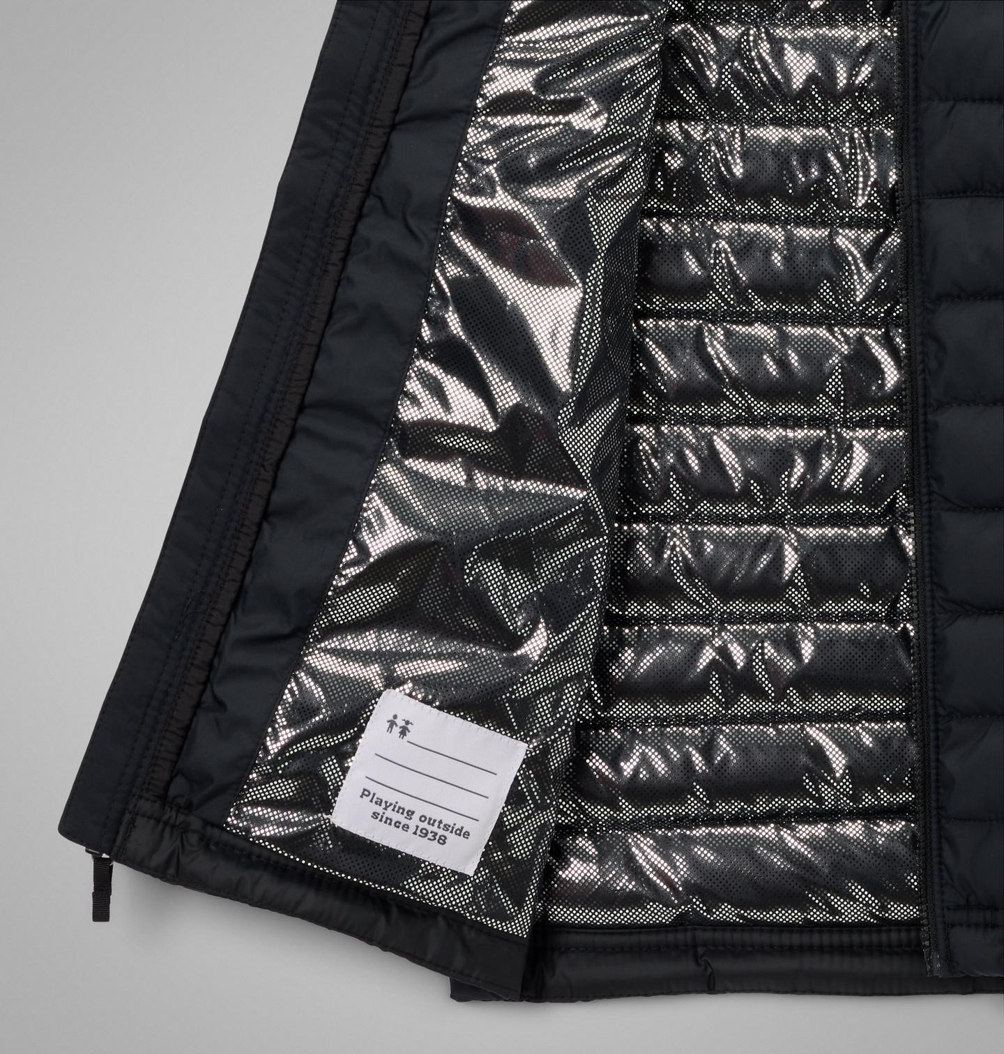 Детский жилет Columbia Powder Lite Vest, цвет: Чёрный — фото 2