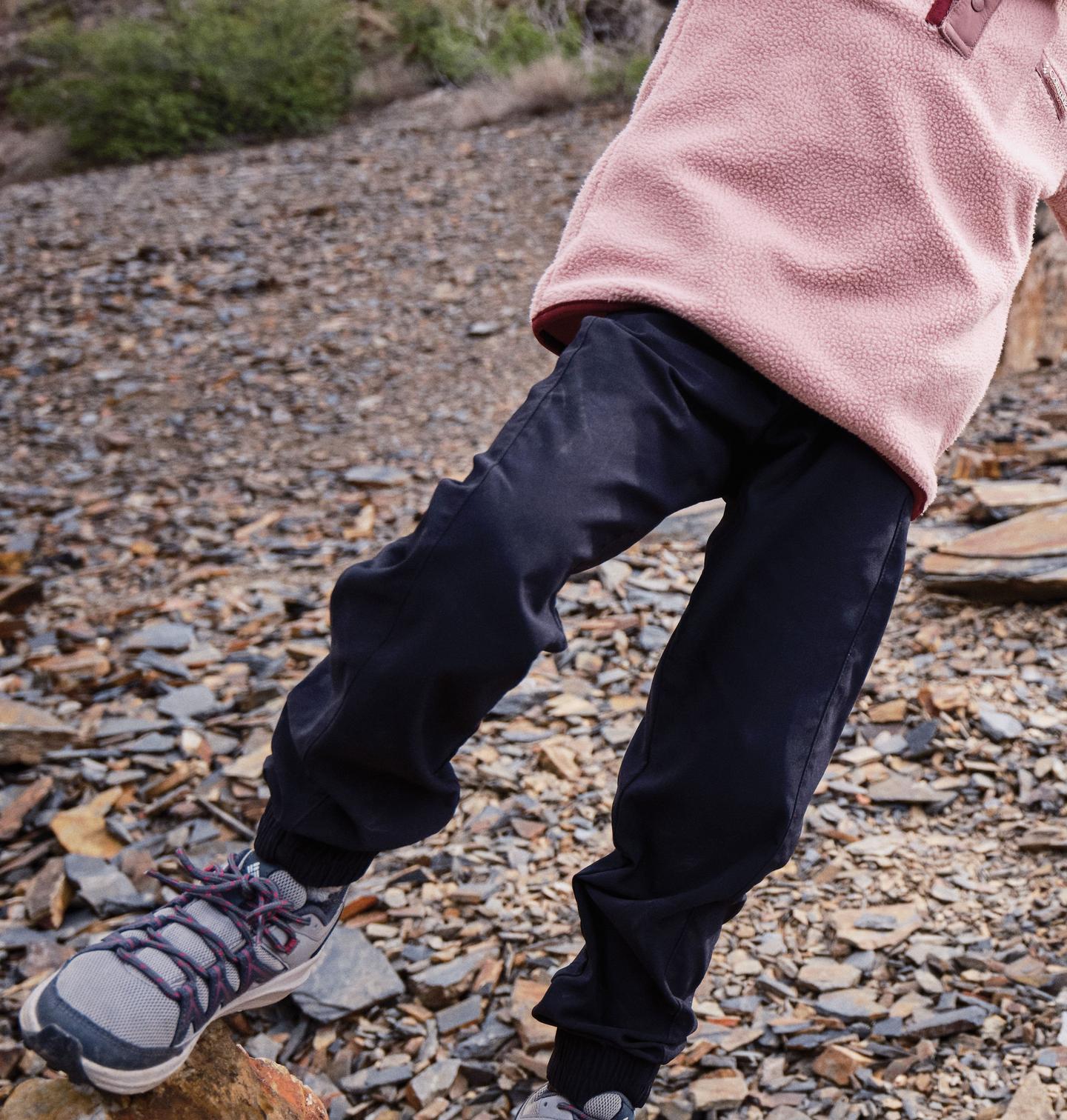 Брюки Columbia Leslie Falls Joggers для девочек, цвет: Чёрный — фото 4