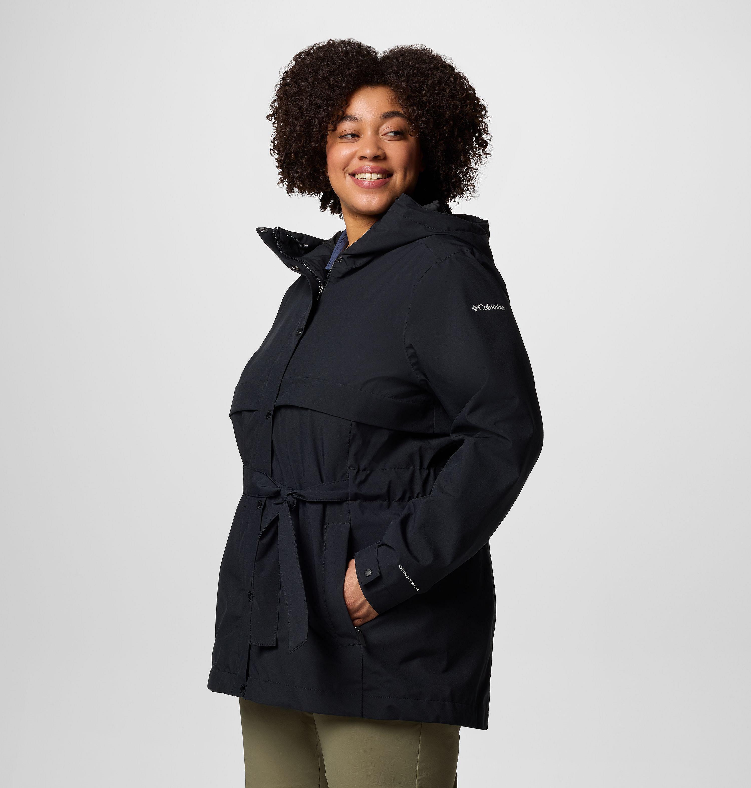 Women's Long Valley Trench III - Plus Size 3