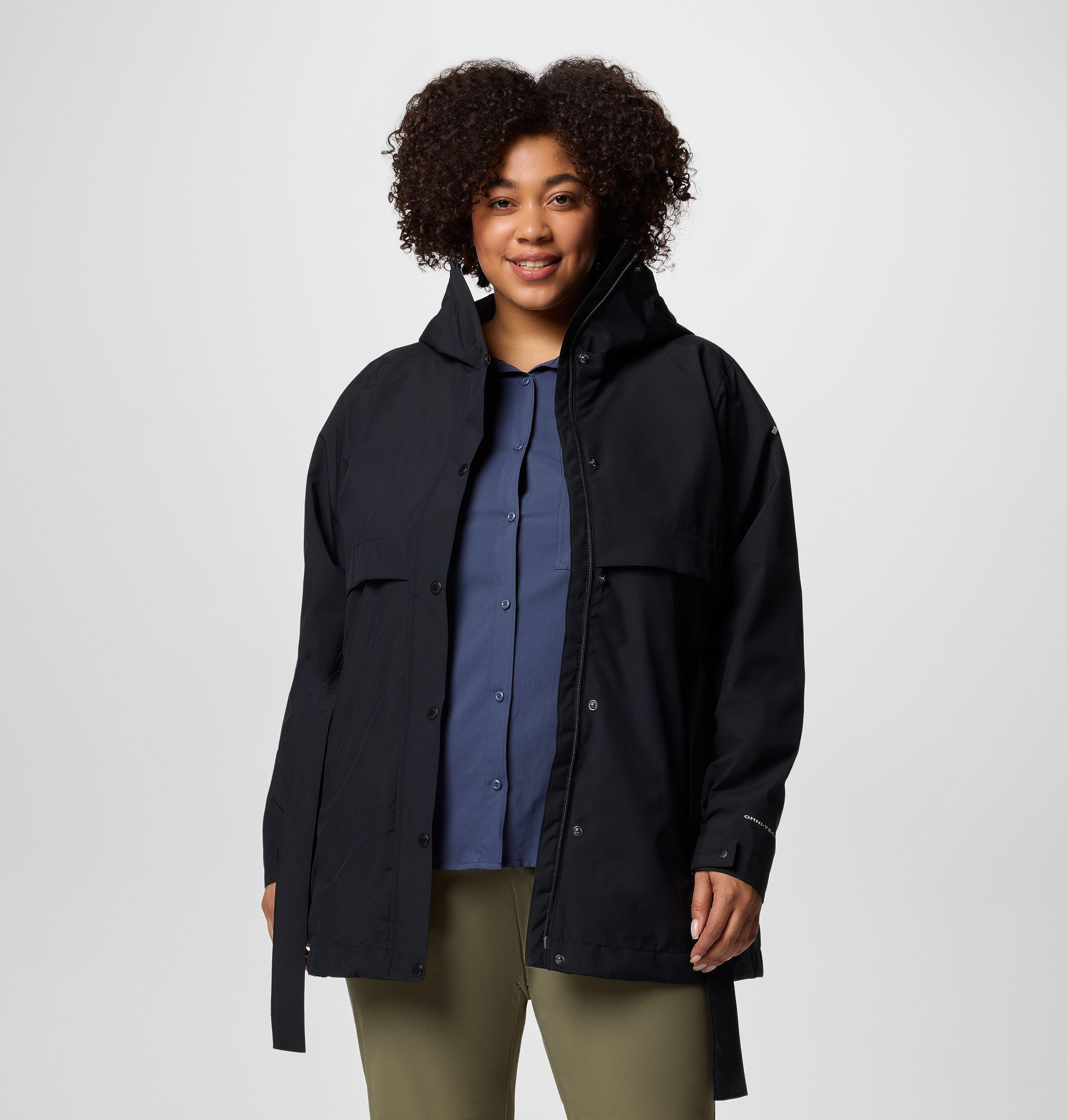 Women's Long Valley Trench III - Plus Size 5