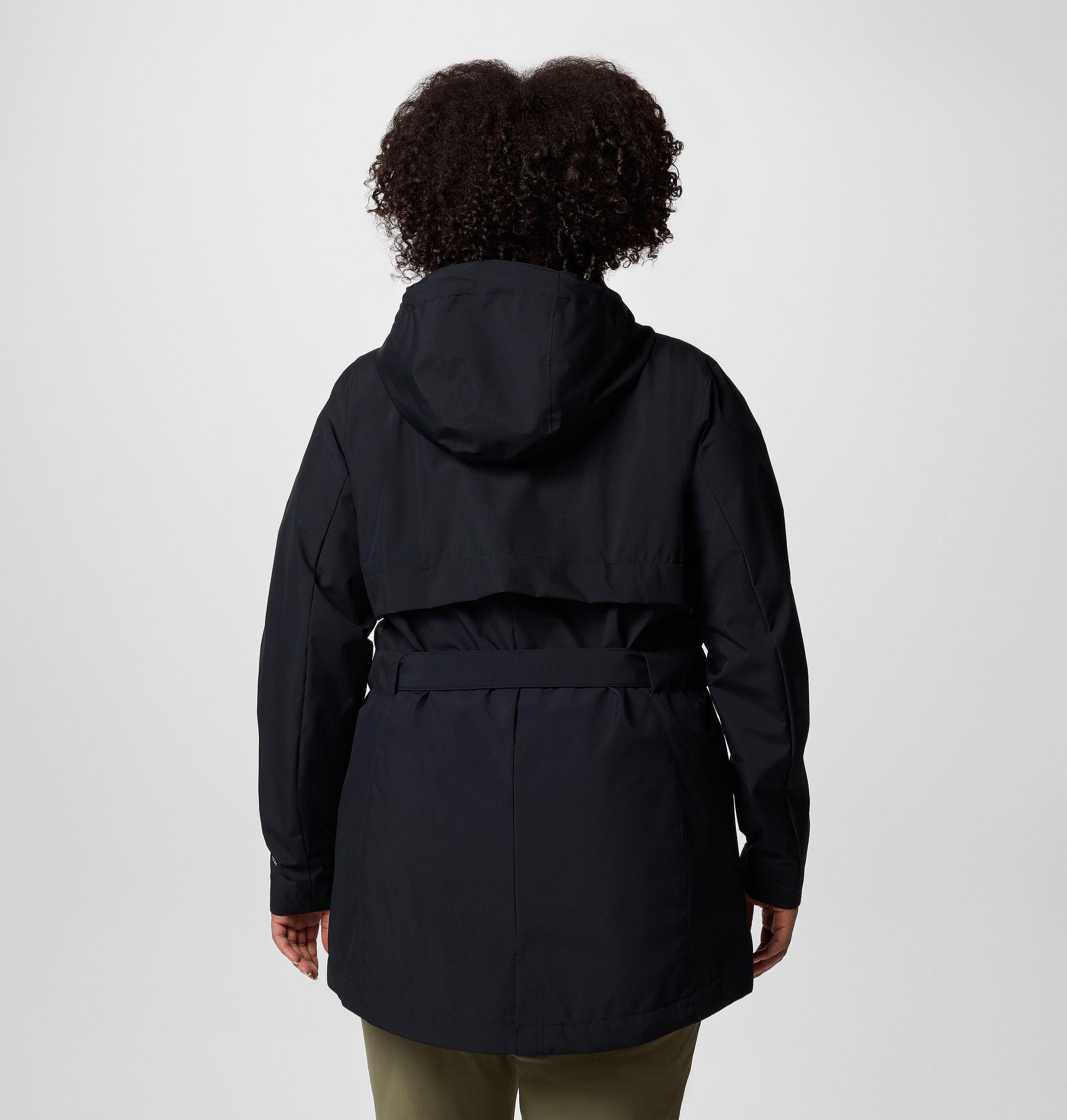 Women's Long Valley Trench III - Plus Size 2